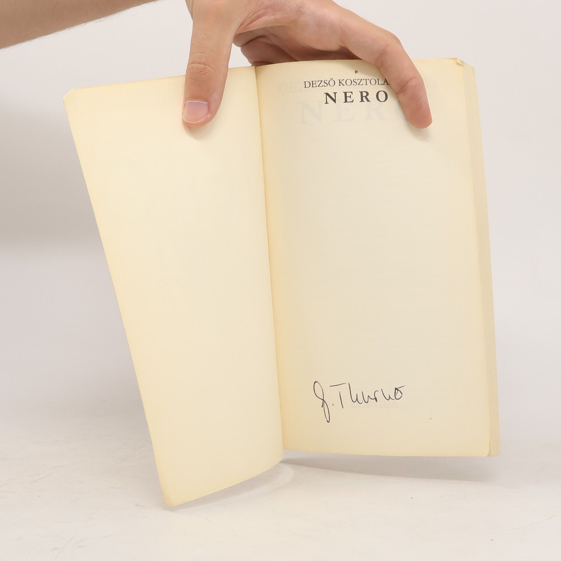 Dezső Kosztolányi Corvina Klassiker: Nero