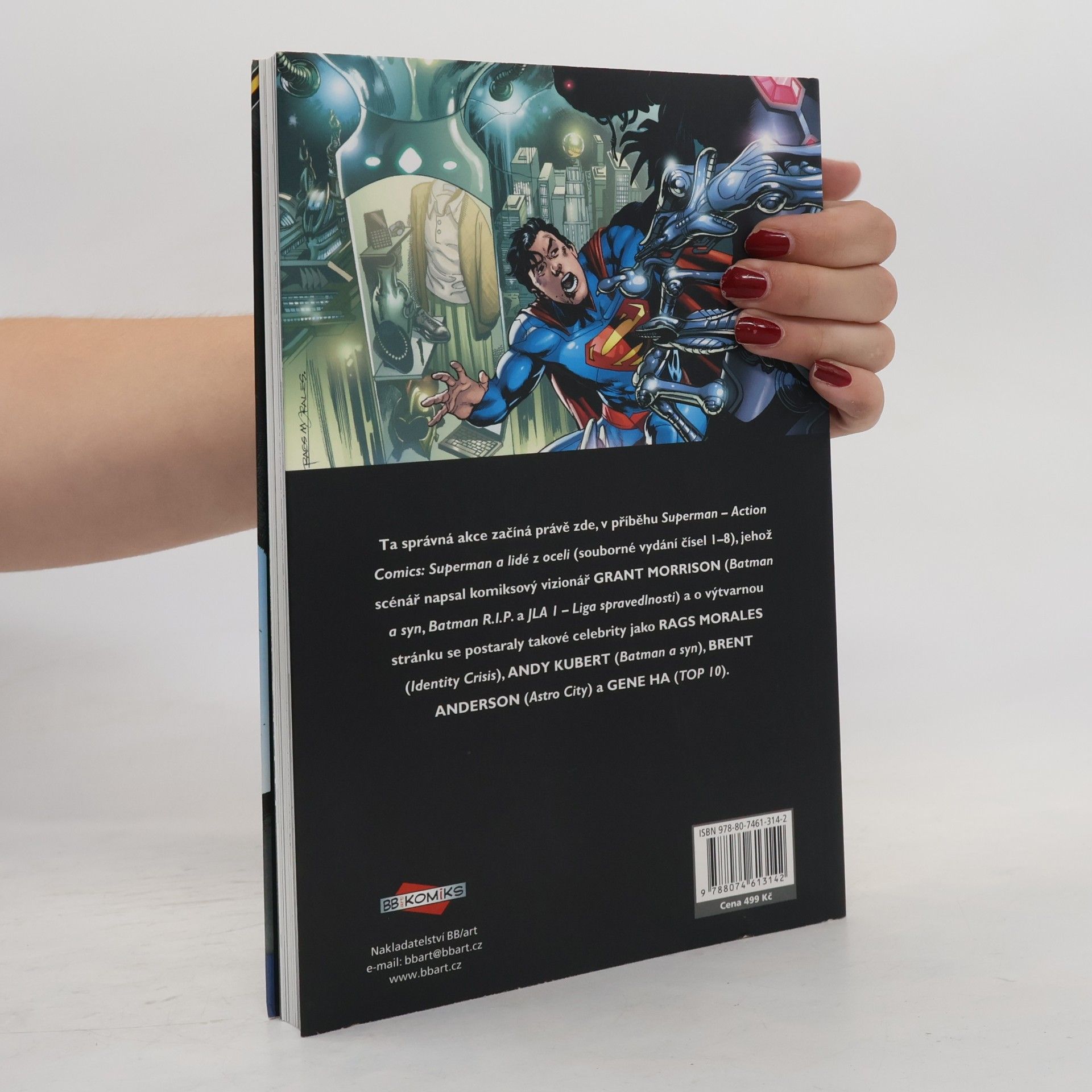 Grant Morrison Superman action comics. Superman a lidé z oceli