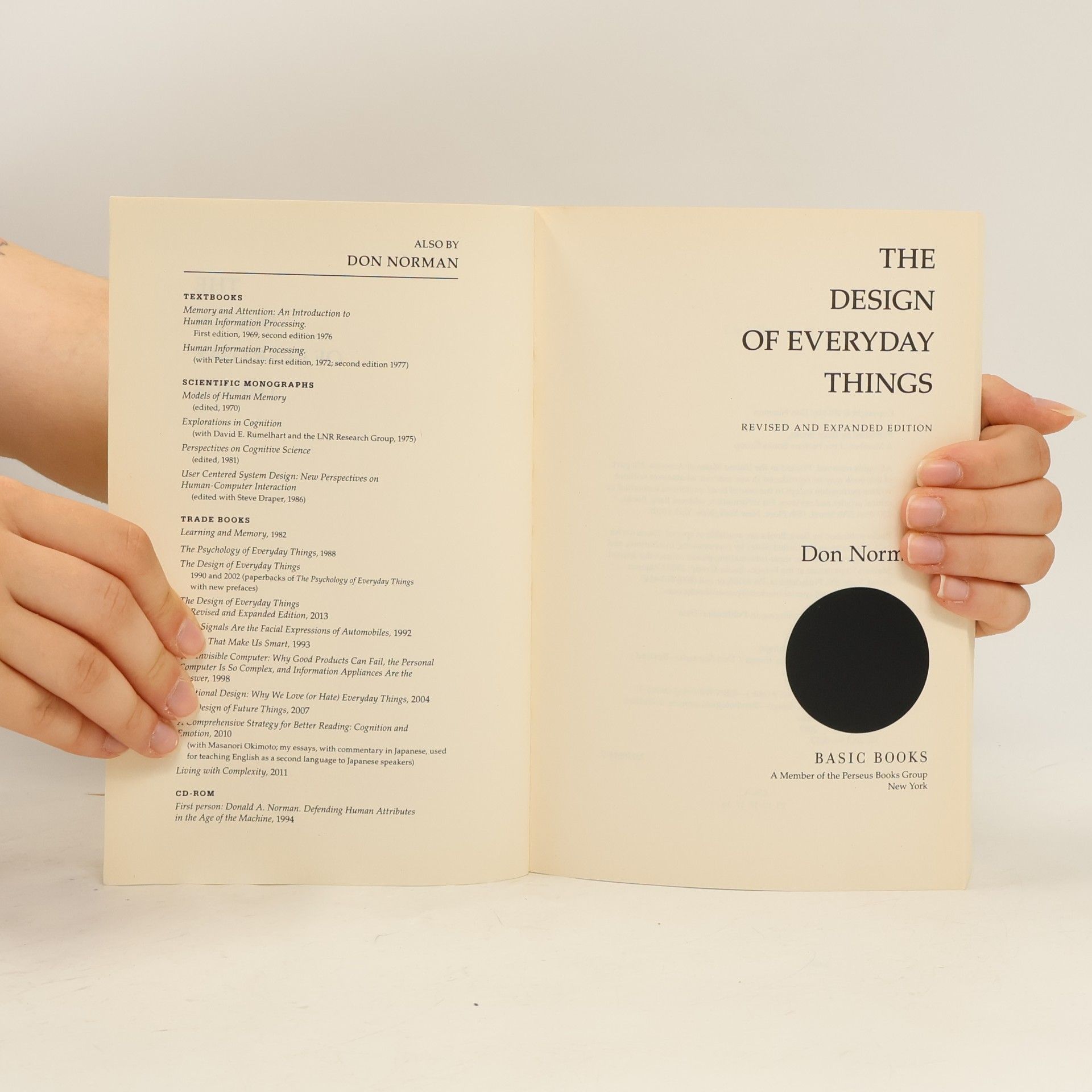 Donald Norman The design of everyday things