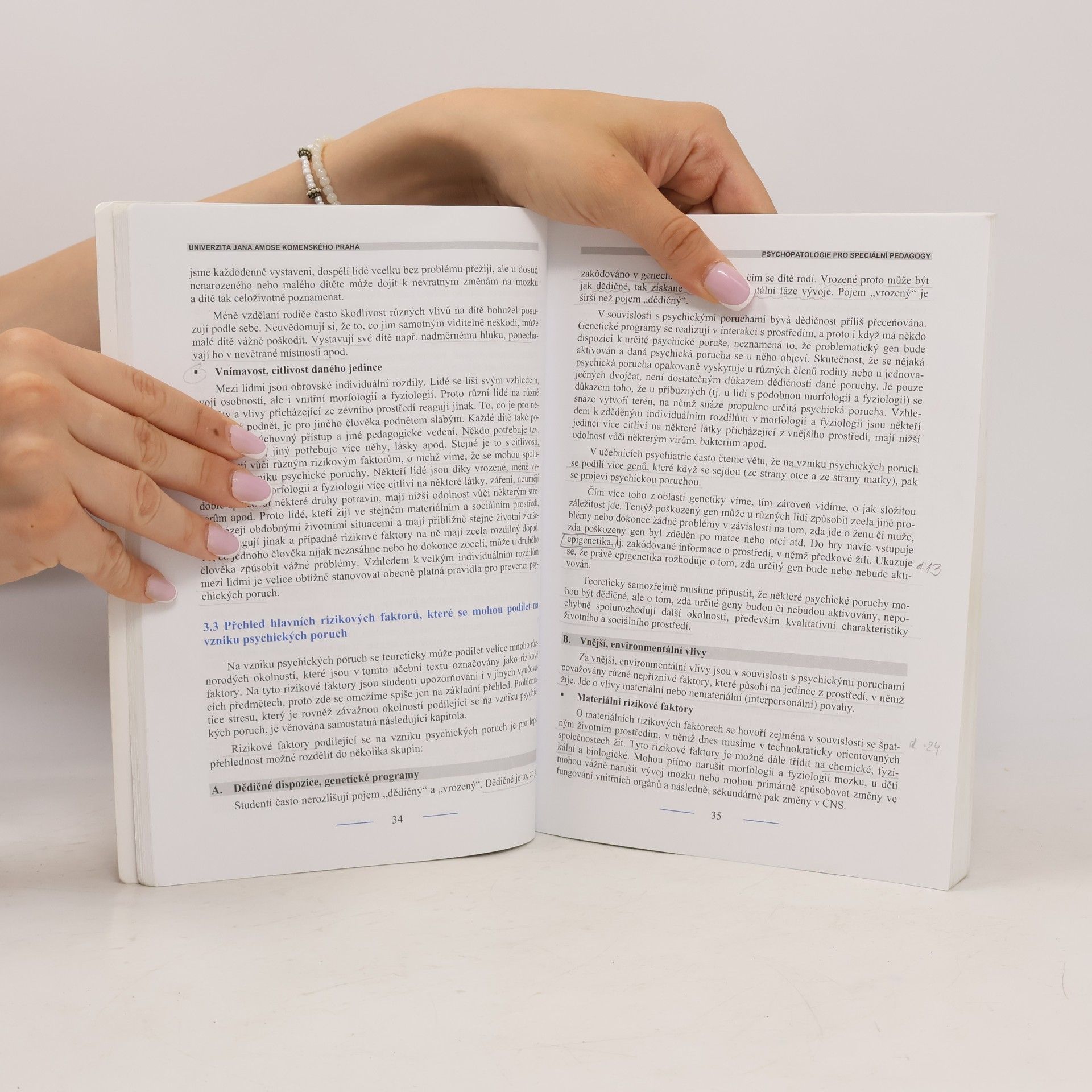 Václava Nývltová Psychopatologie pro speciální pedagogy