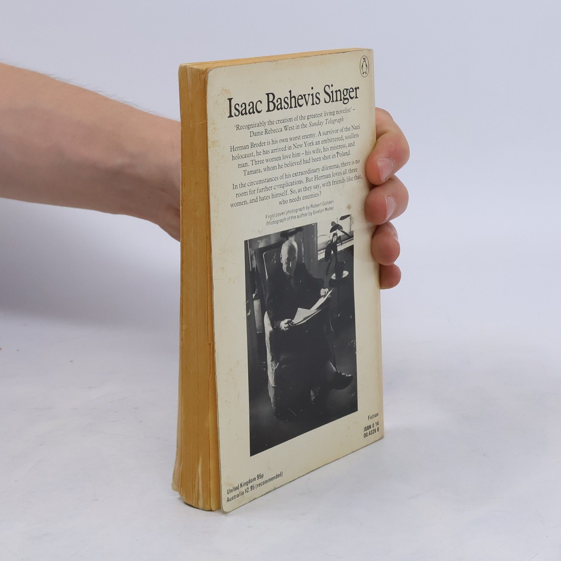 Isaac B. Singer Enemies: A Love Story