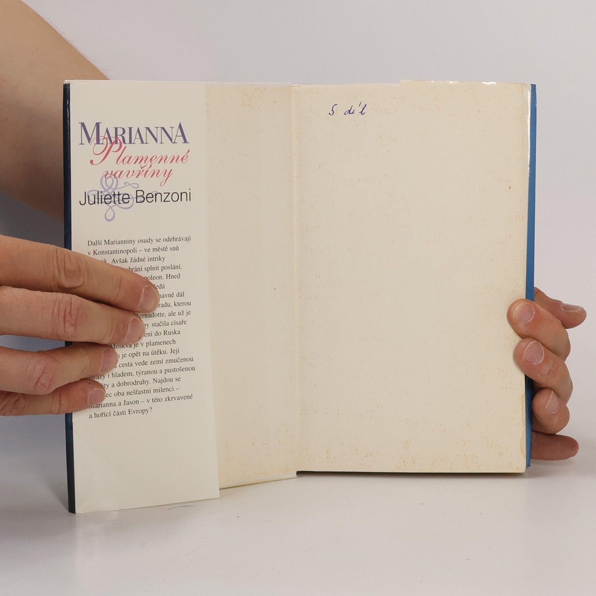 Juliette Benzoni Marianna. Plamenné vavříny