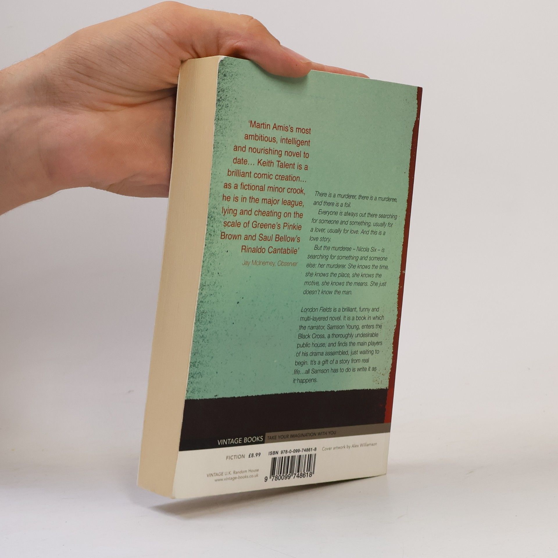 Martin Amis Lonodn Fields