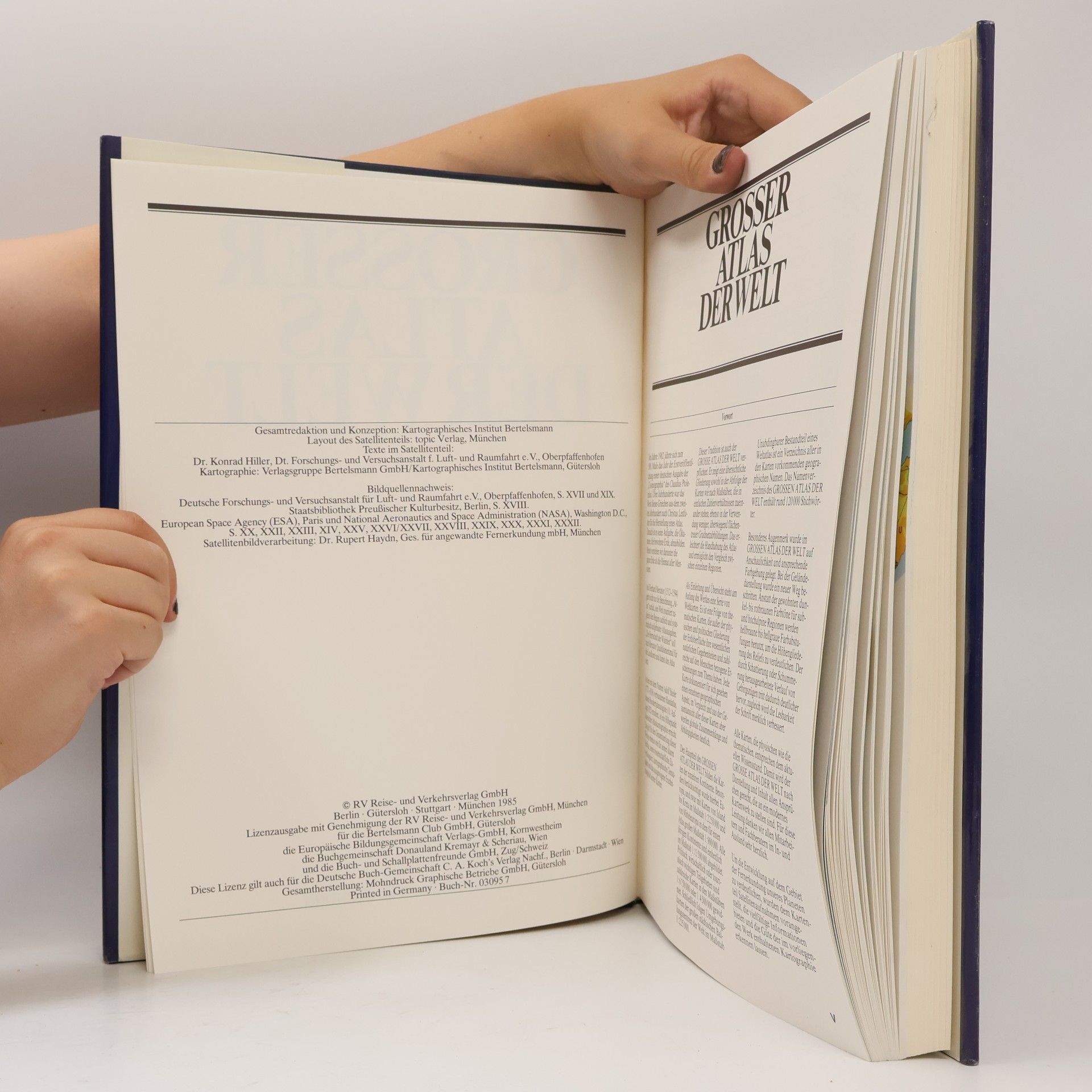 Various authors Grosser Atlas der Welt