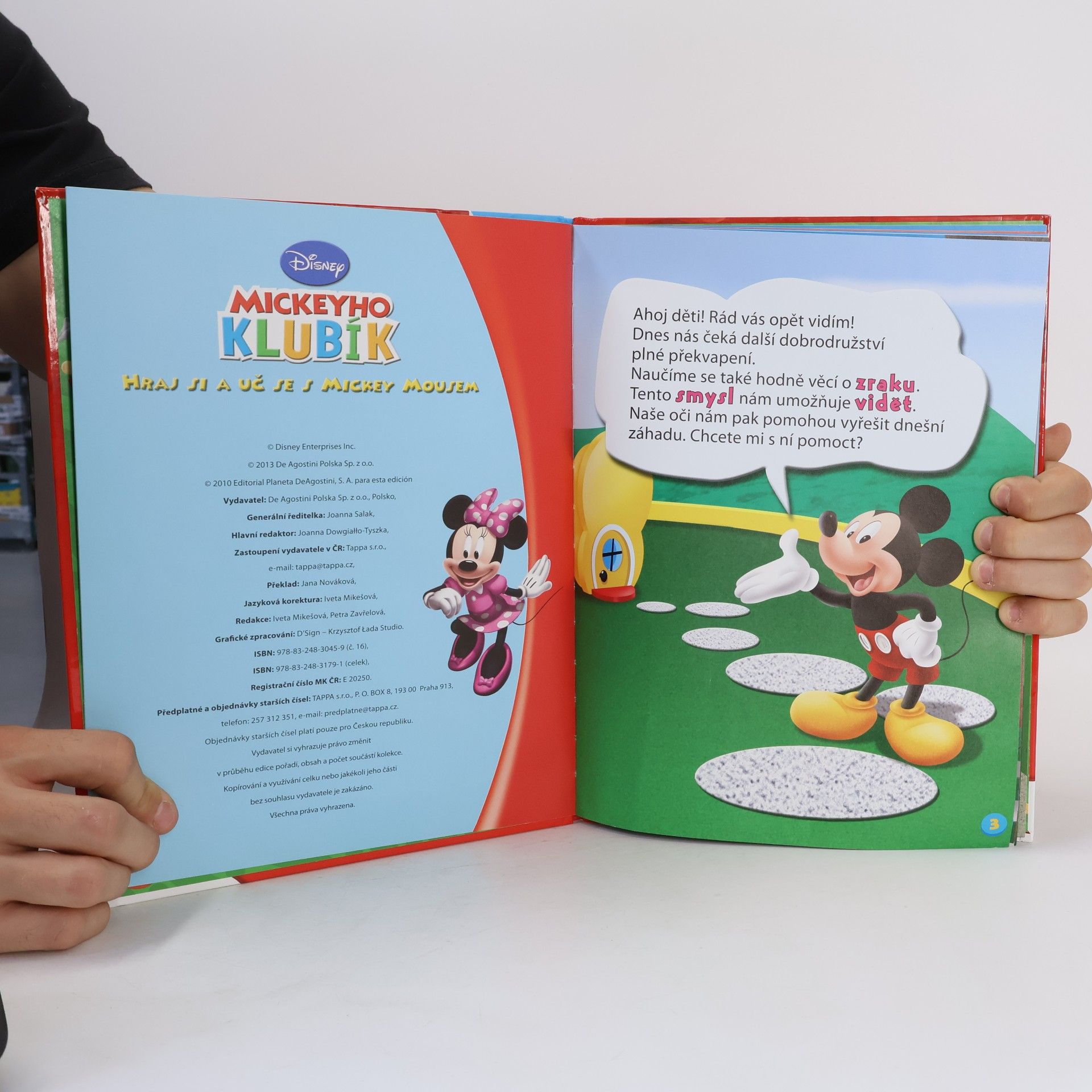 Collectif d'auteurs Mickeyho klubík. Hraj si a uč se s Mickey Mousem 16. Zrak!
