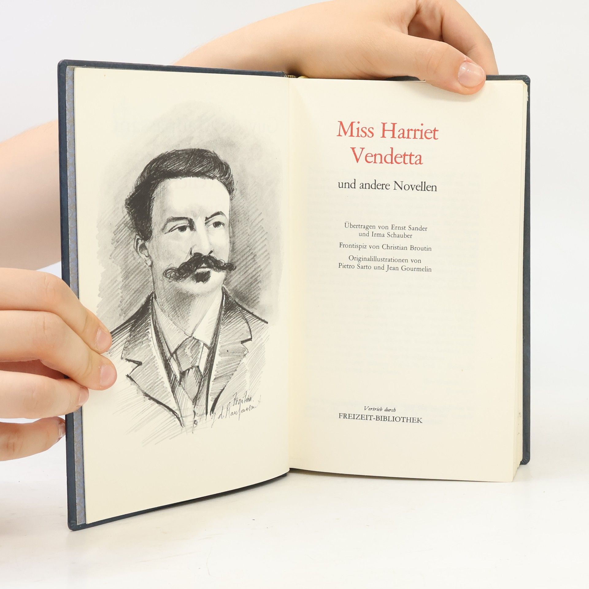 Guy de Maupassant Miss Harriet, Vendetta und andere Novellen