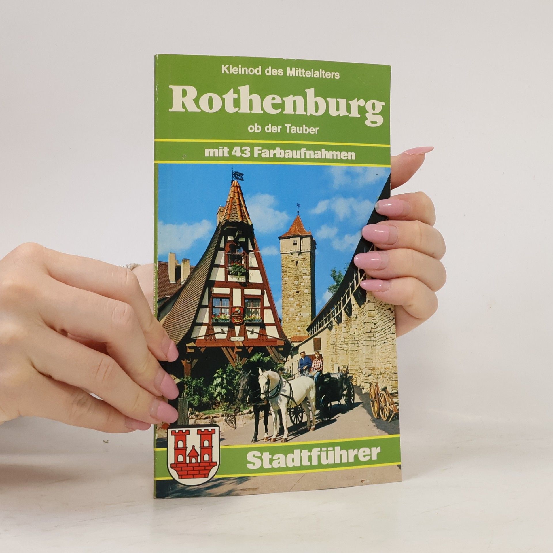 AA.VV. Rothenburg ob der Tauber. Mit 43 Farbaufnahmen. Stadtführer