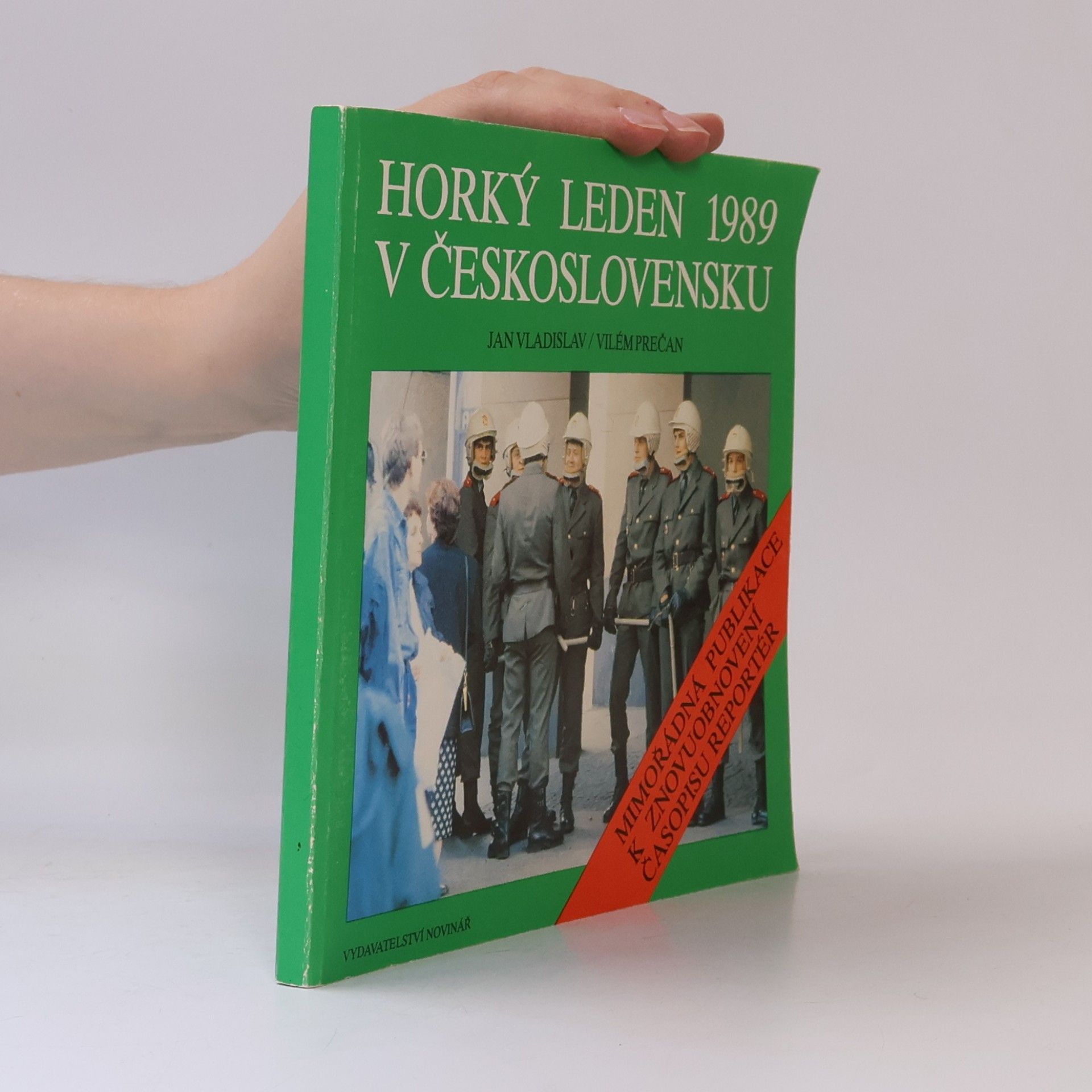 Vilém Prečan Horký leden 1989 v Československu