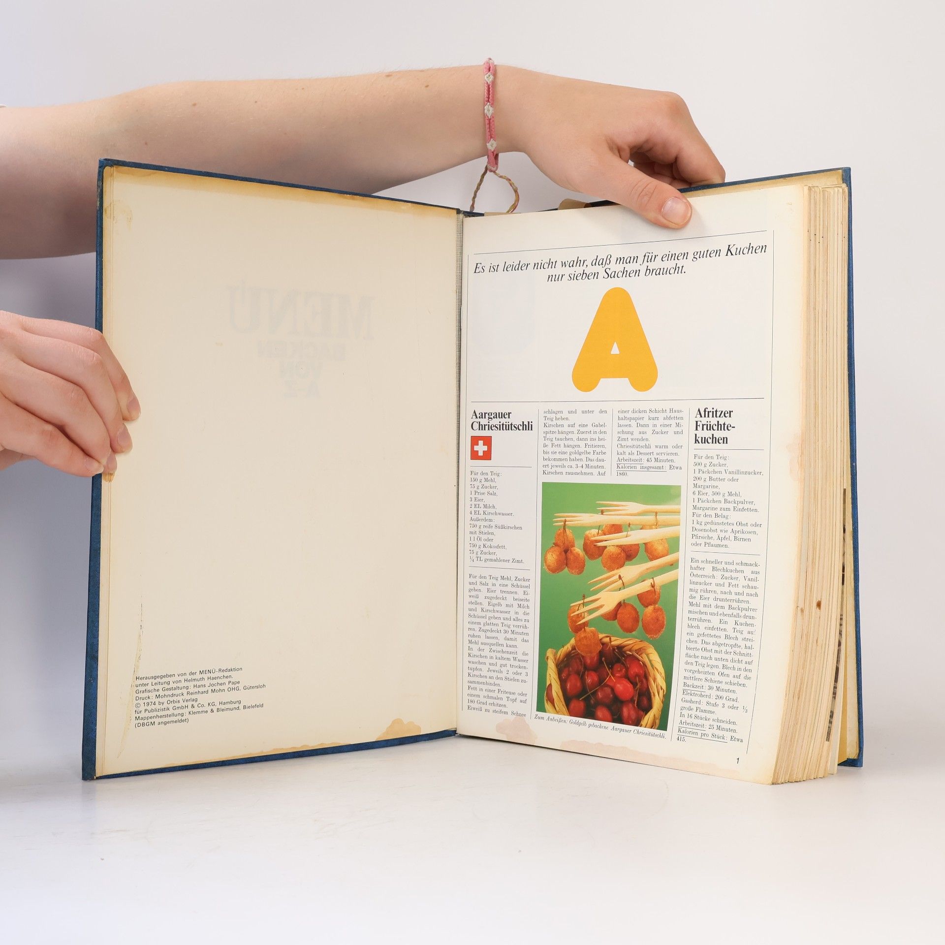 Autorenkollektiv Menu Backen von A-Z