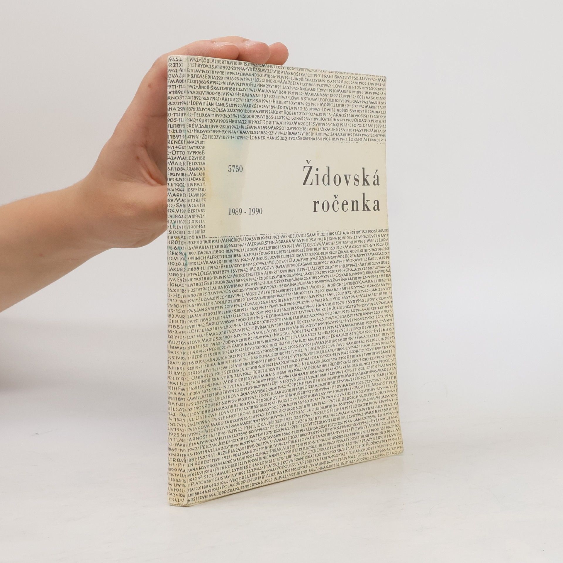 Ota Ornest Židovská ročenka 5750 : 1989-1990