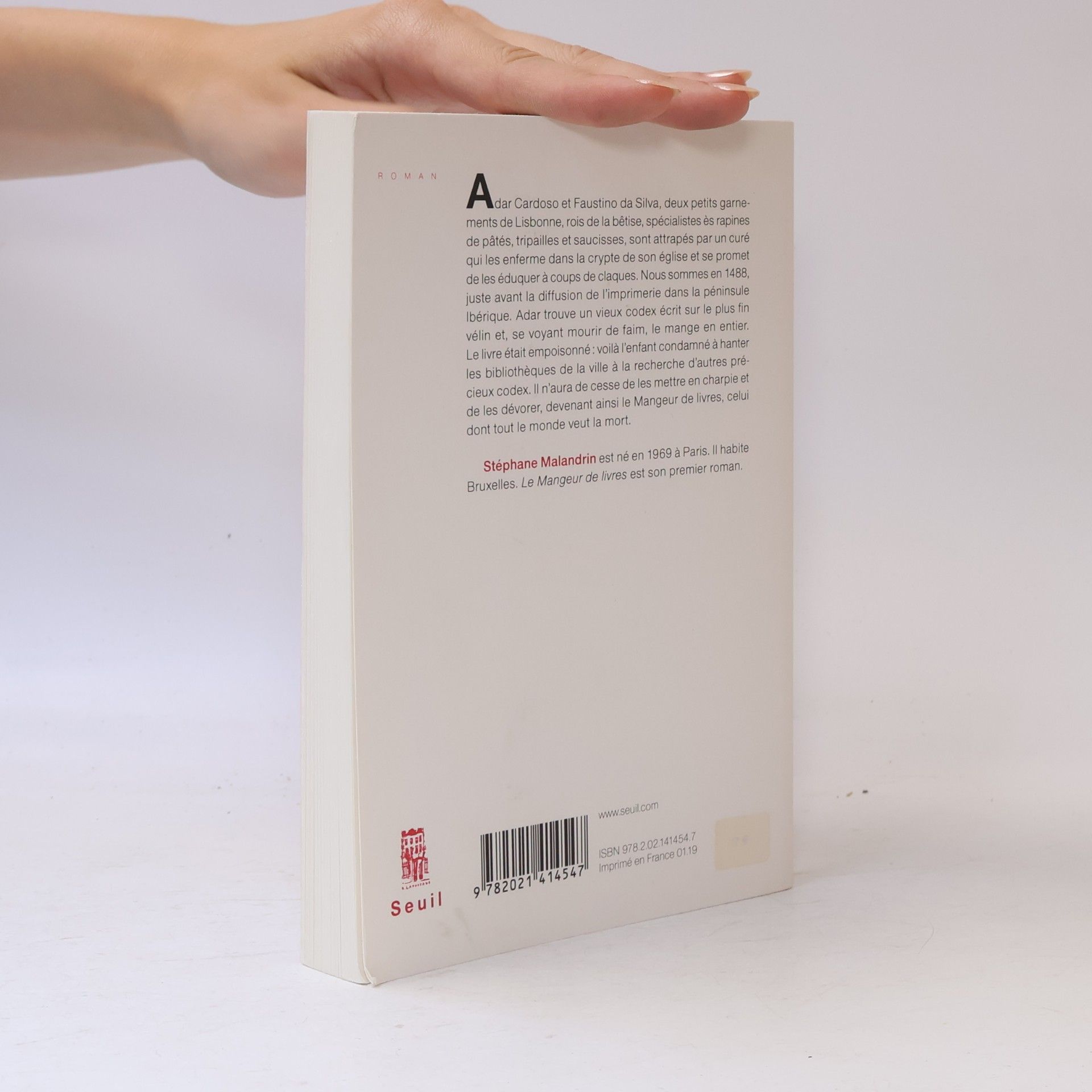 Stéphane Malandrin Le Mangeur de livres