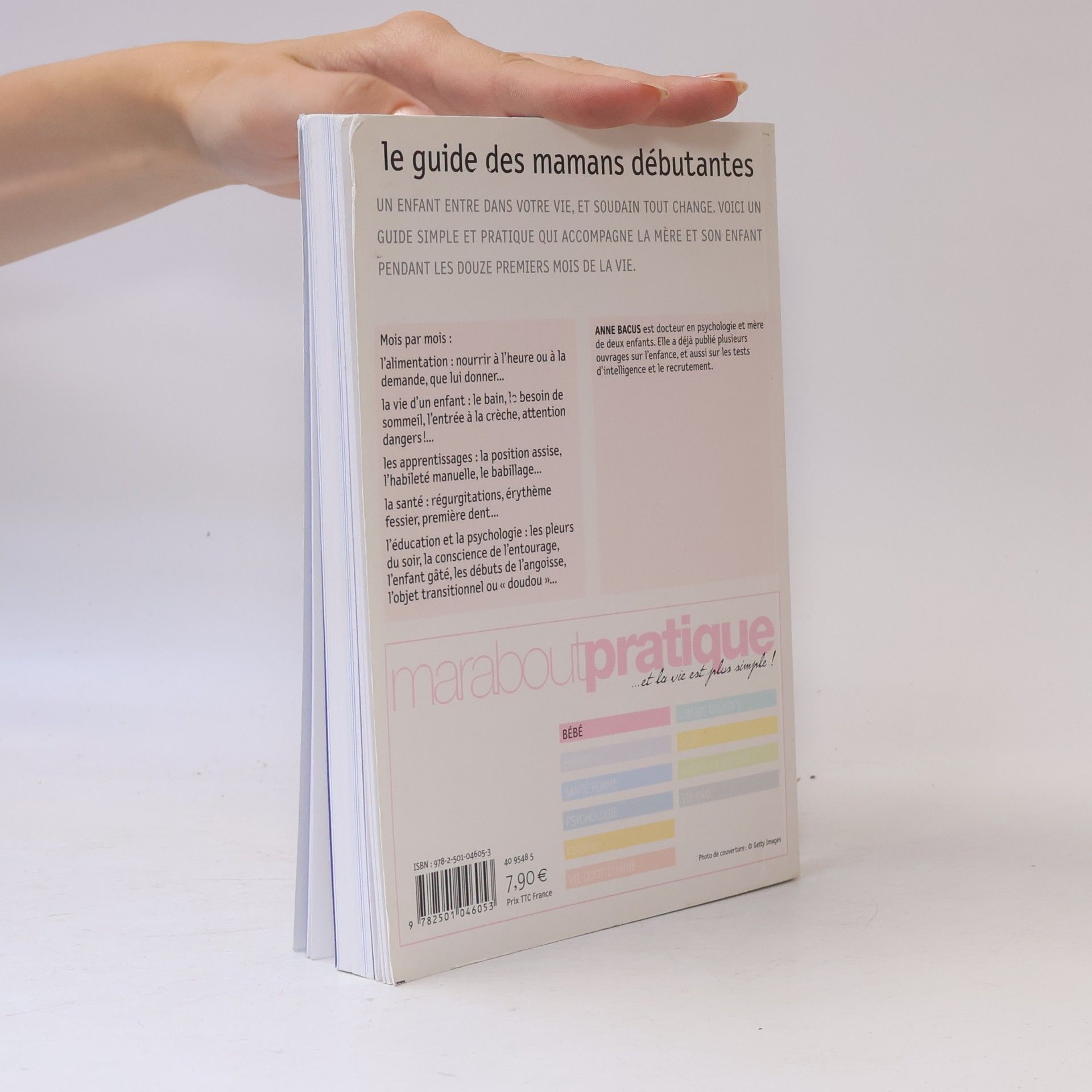 Anne Bacus le guide des mamans débutantes