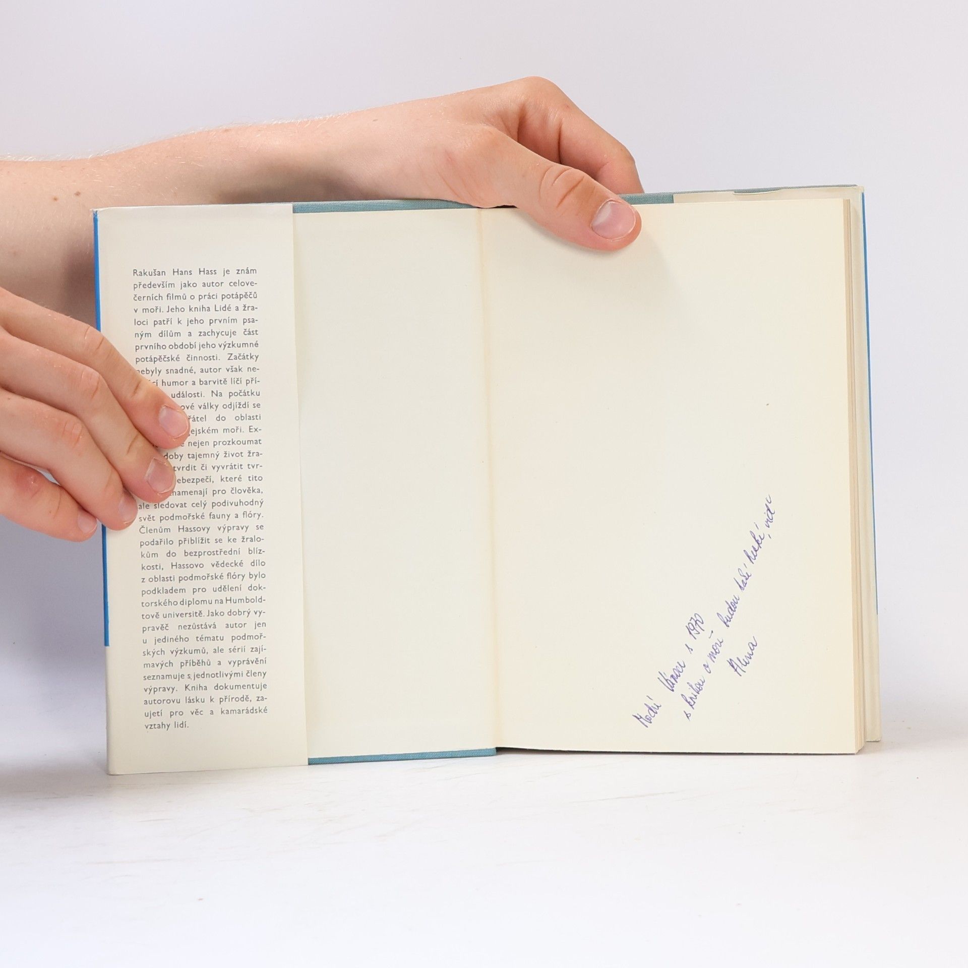 Hans Hass Lidé a žraloci