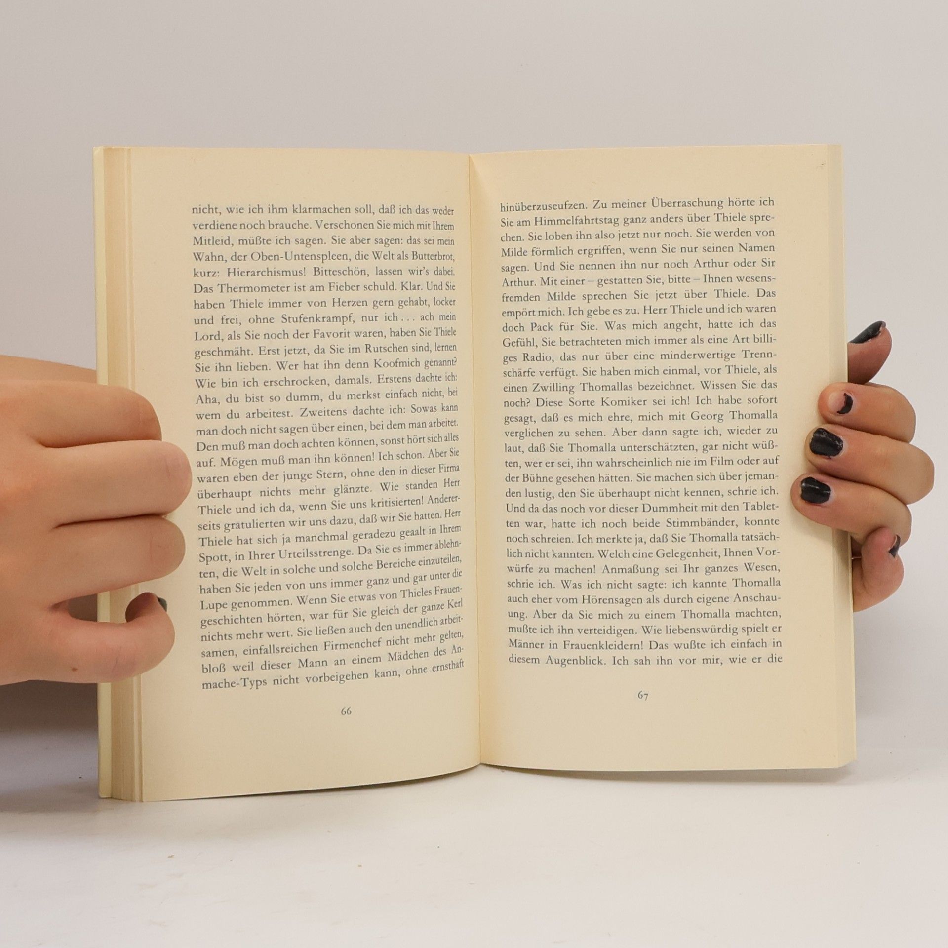 Martin Walser Brief an Lord Liszt