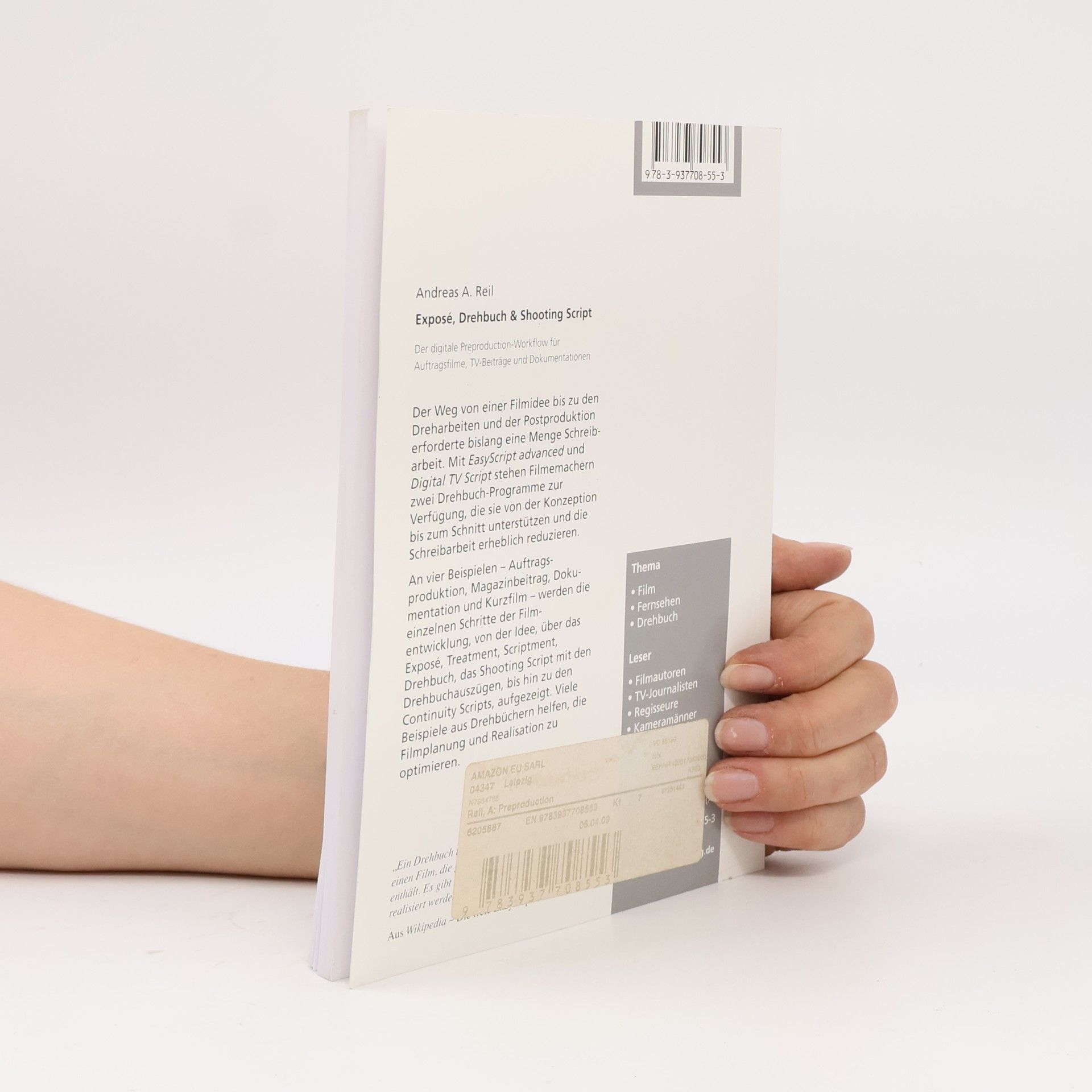 Andreas A. Reil Exposé, Drehbuch & Shooting Script