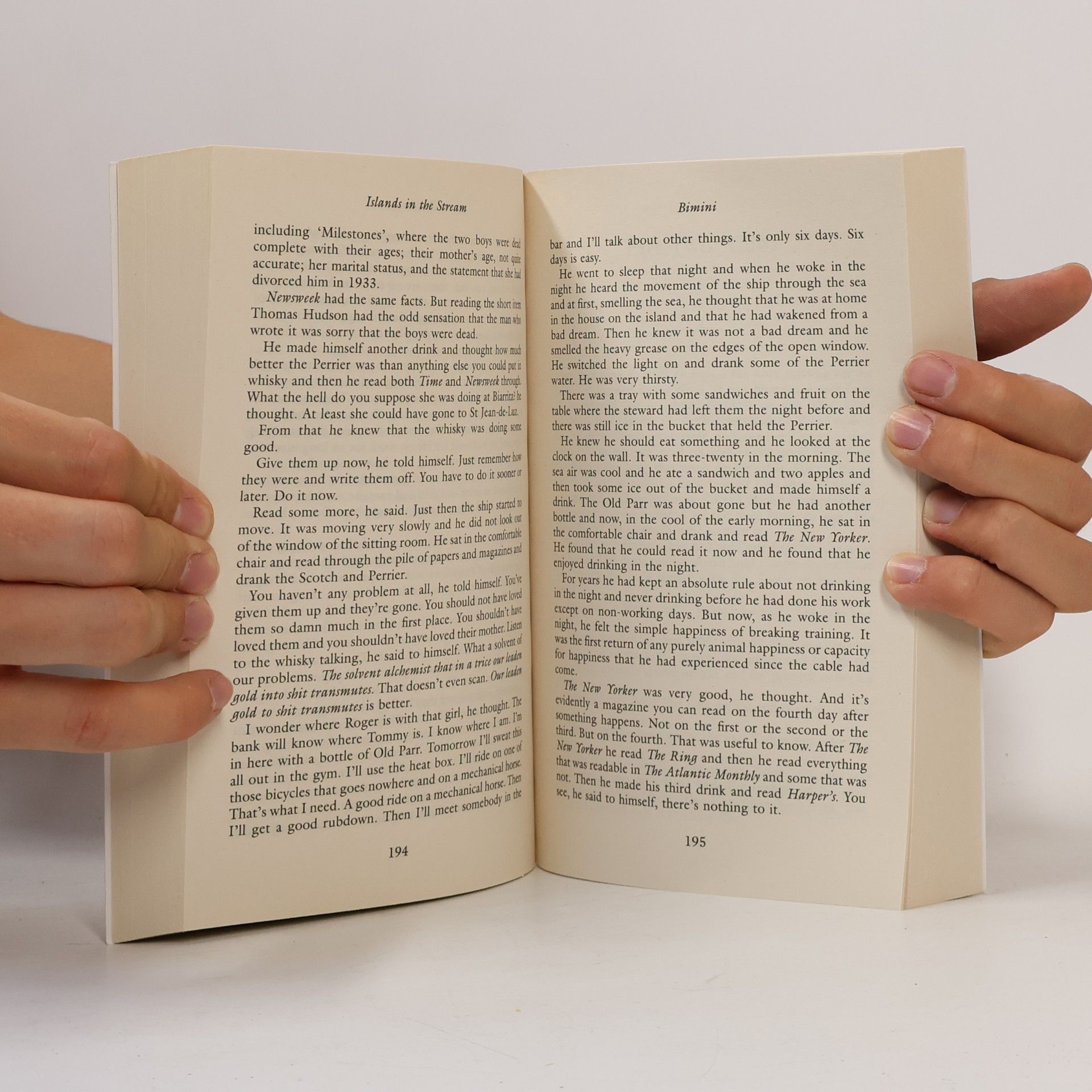Ernest Hemingway Islands in the Stream
