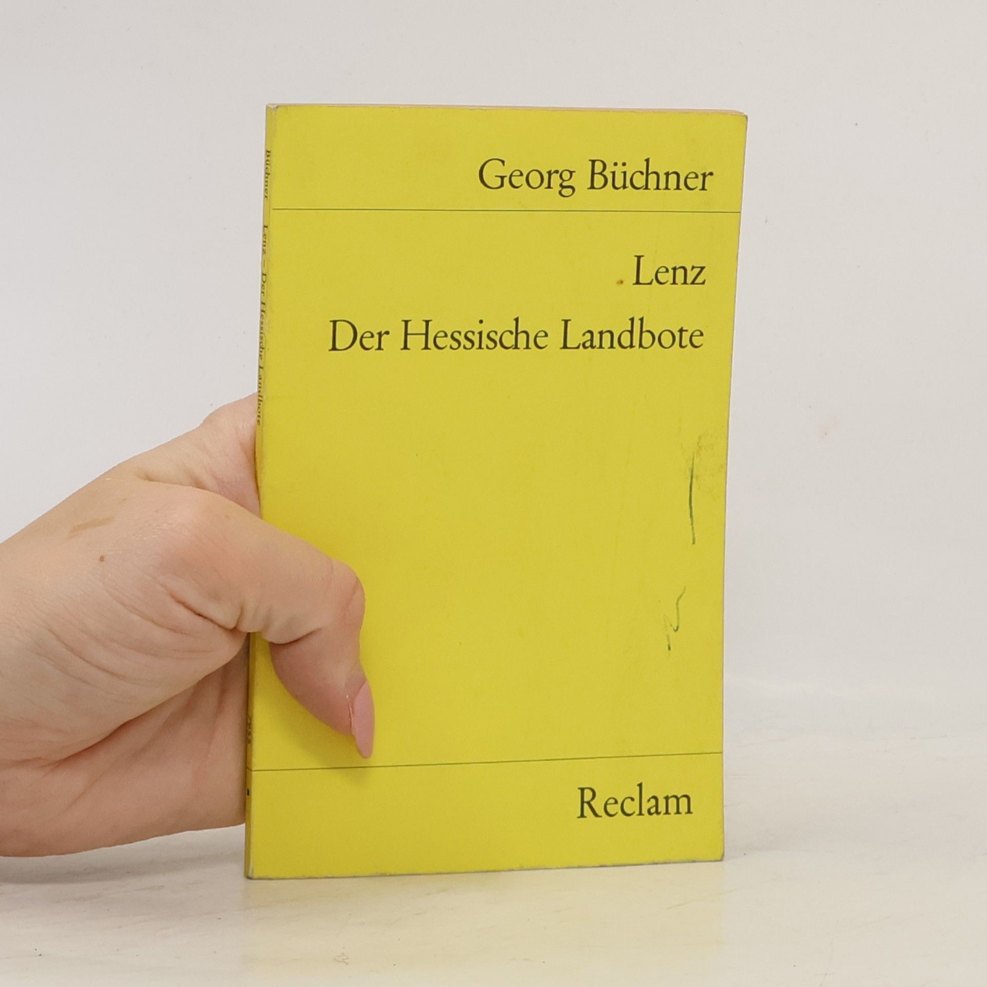 Georg Büchner Lenz : Der Hessische Landbote