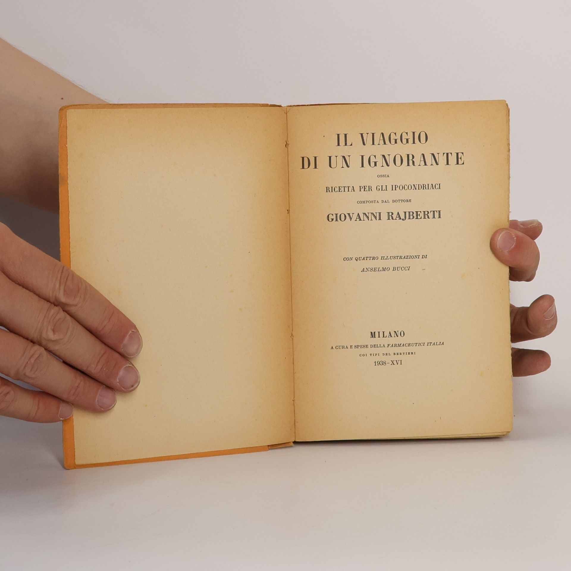 Giovanni Rajberti Il viaggio di un ignorante