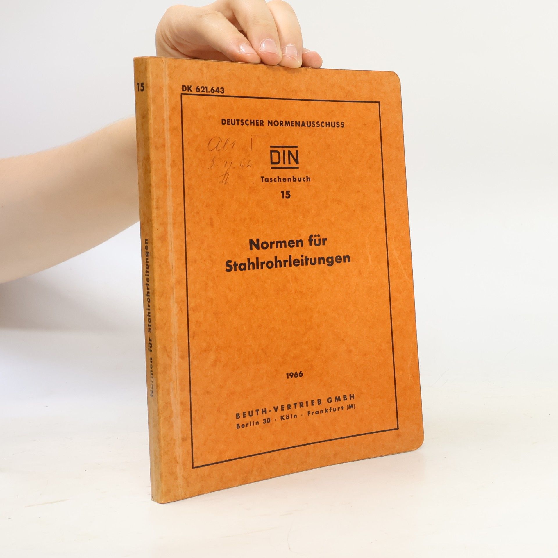 Various authors Normen für Stahlrohrleitungen