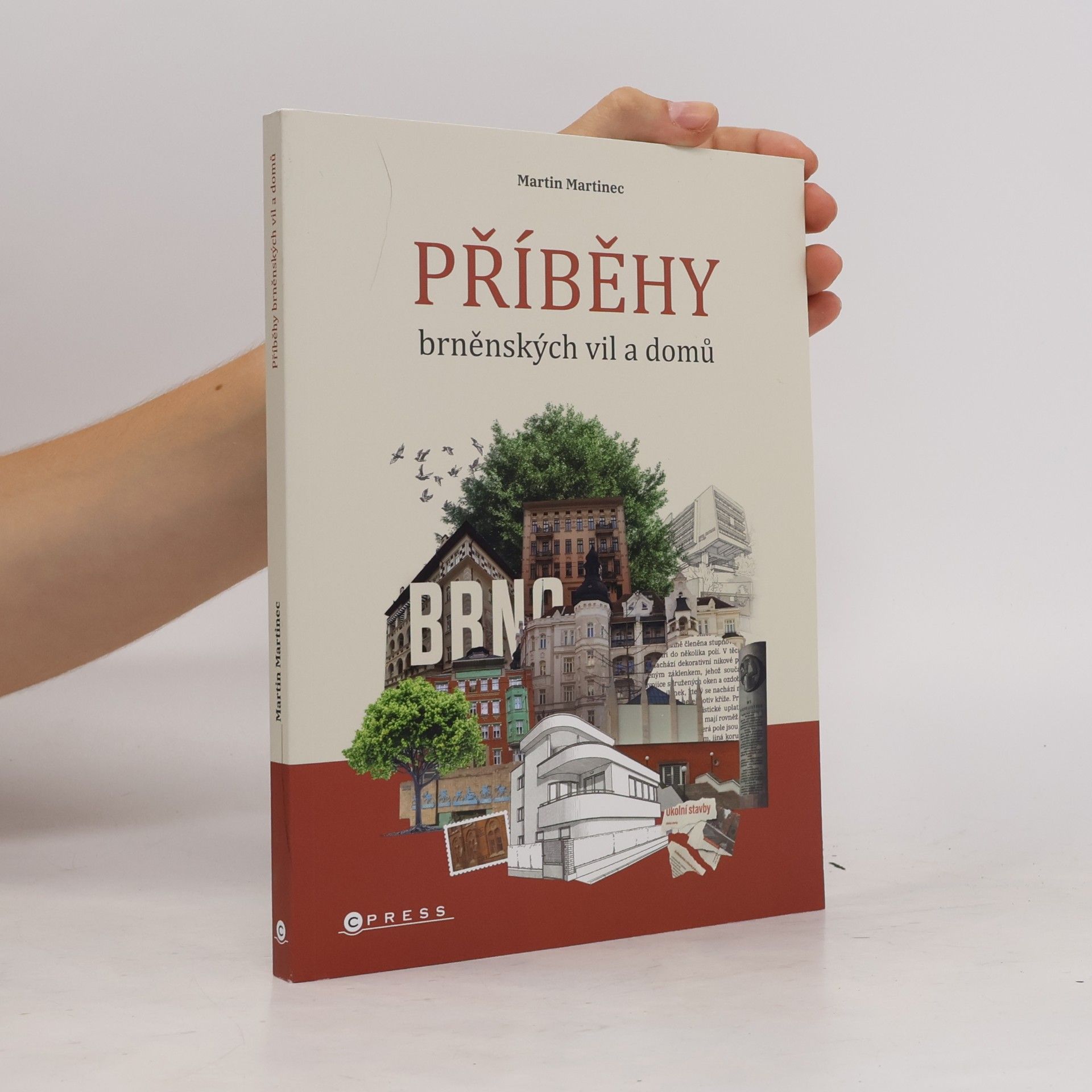 Martin Martinec Příběhy brněnských vil a domů