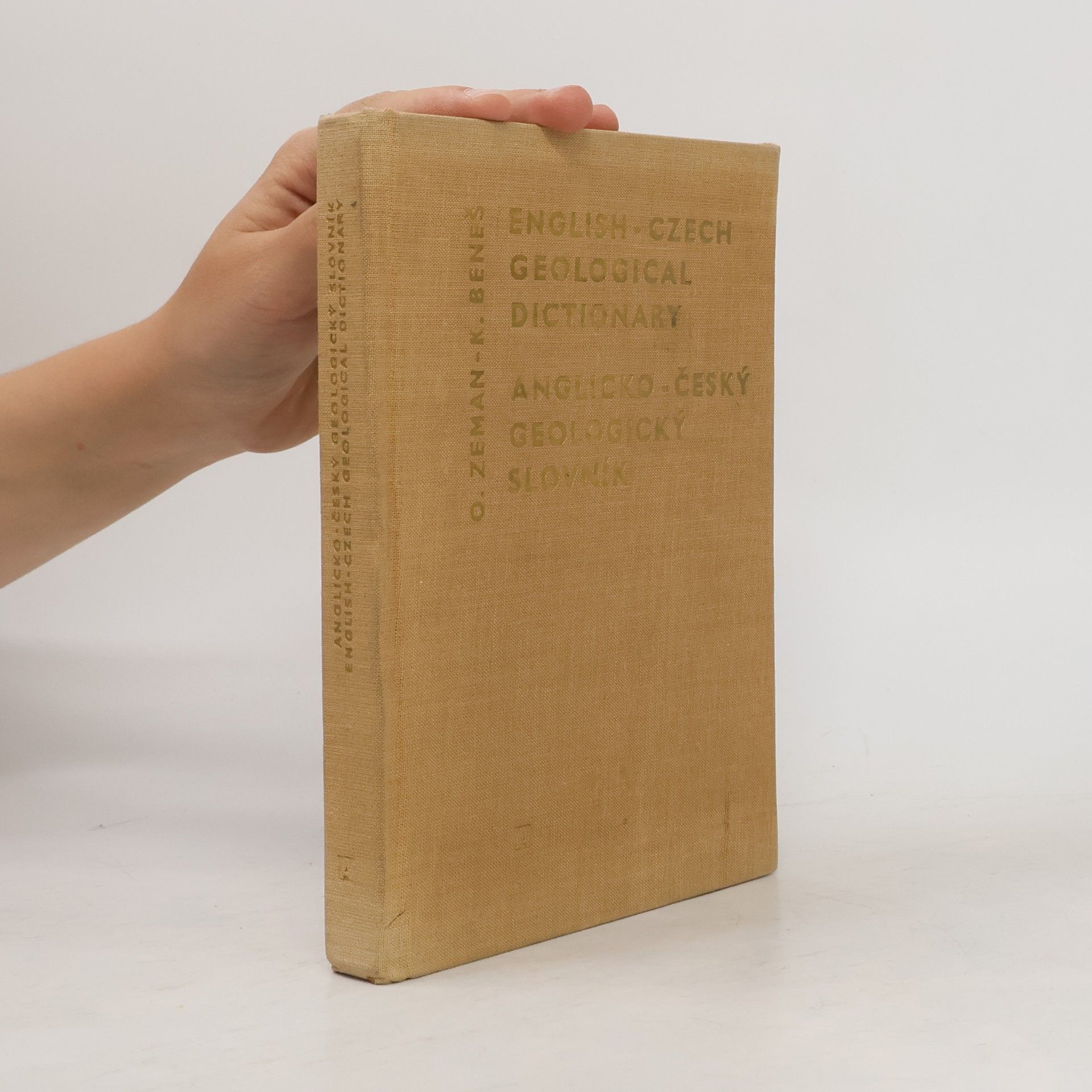 Otakar Zeman English-Czech Geological Dictionary. Anglicko-český geologický slovník