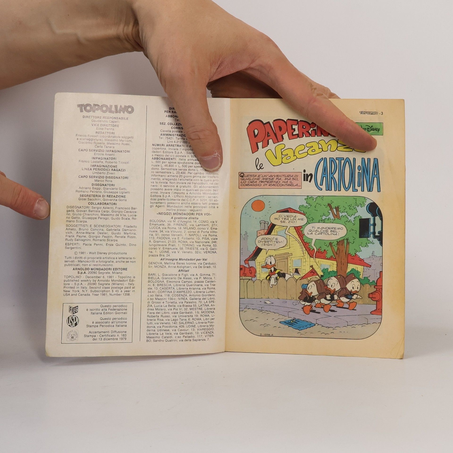 Kolektív autorov Topolino Nr. 1358