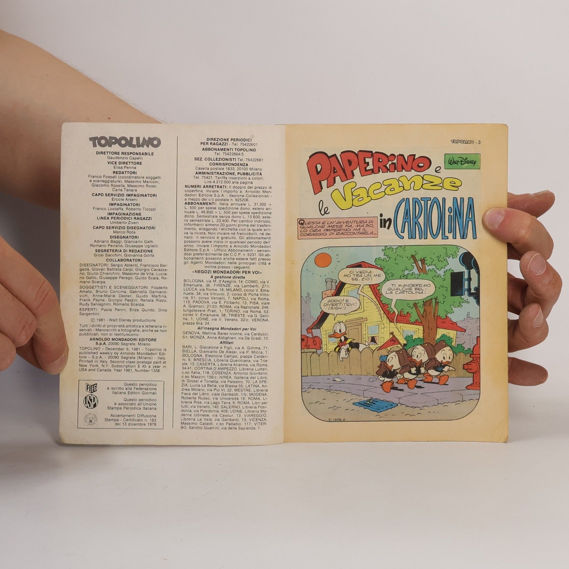 Kolektív autorov Topolino Nr. 1358