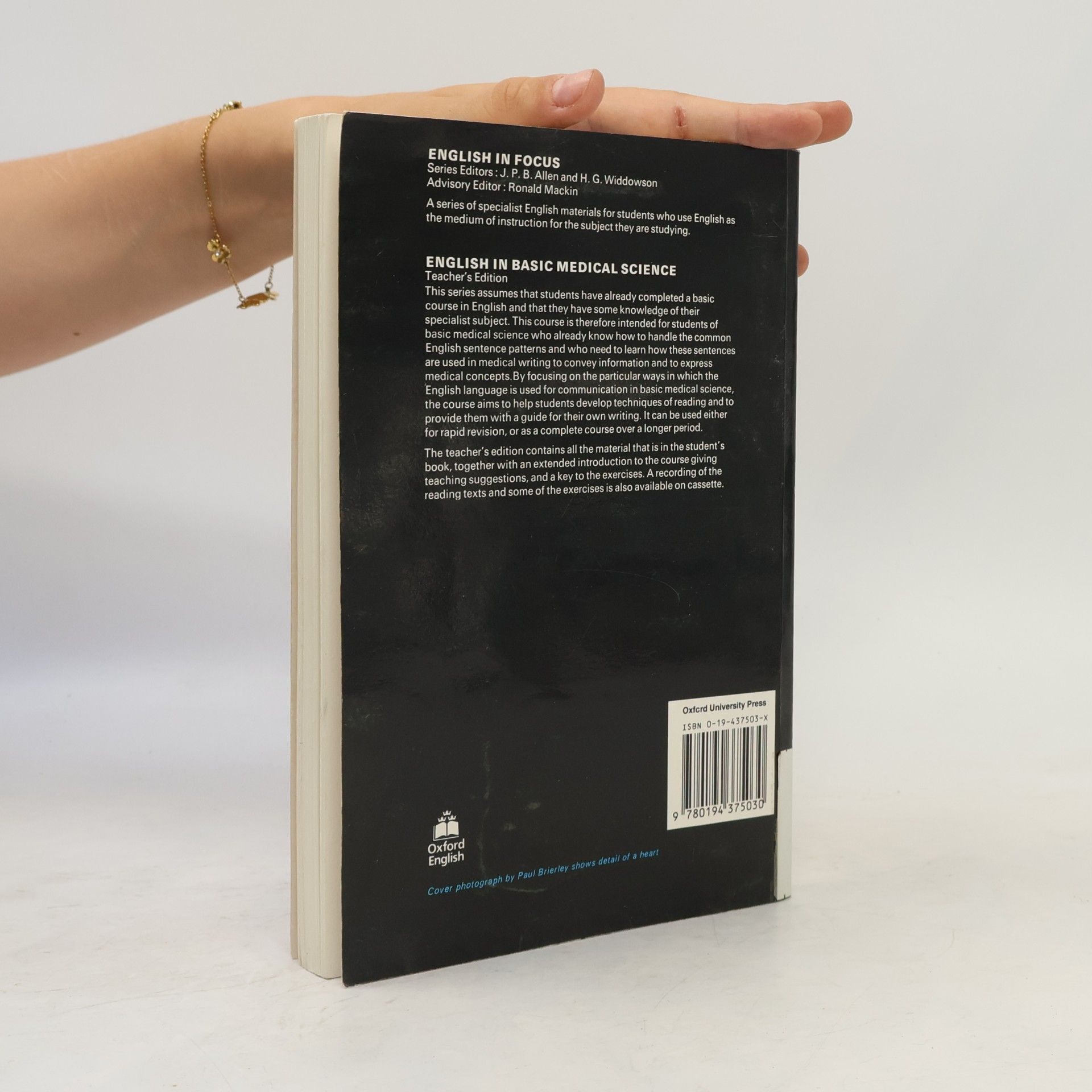 Joan Maclean English in Focus Basic Med Science Teacher's Book