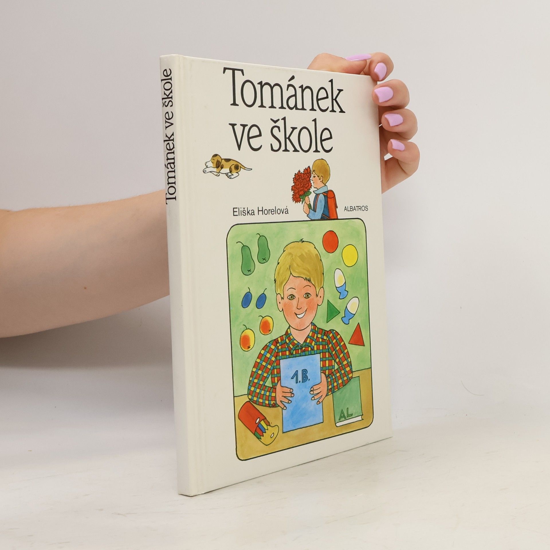 Alena Ladová Tománek ve škole