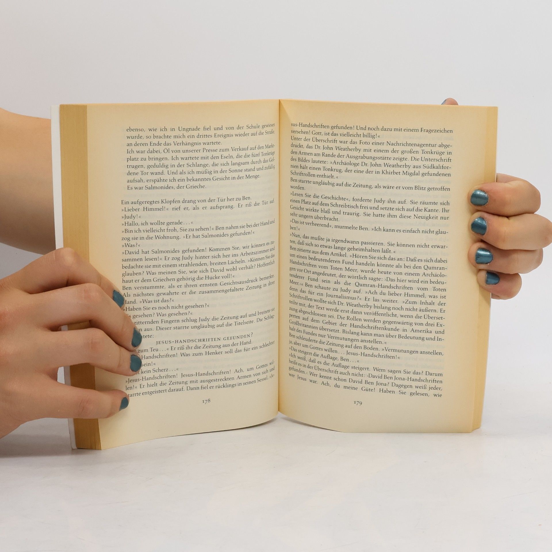 Barbara Wood Der Fluch der Schriftrollen