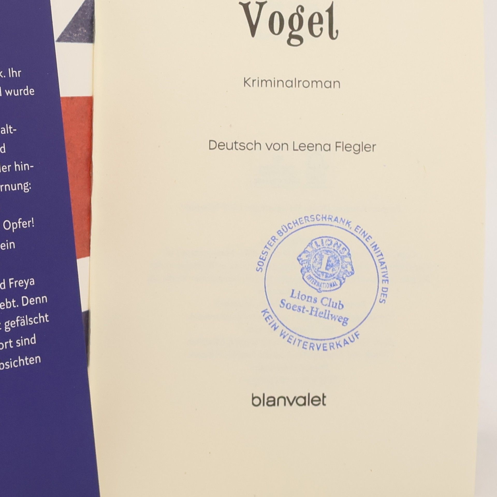 C.L. Miller Der falsche Vogel