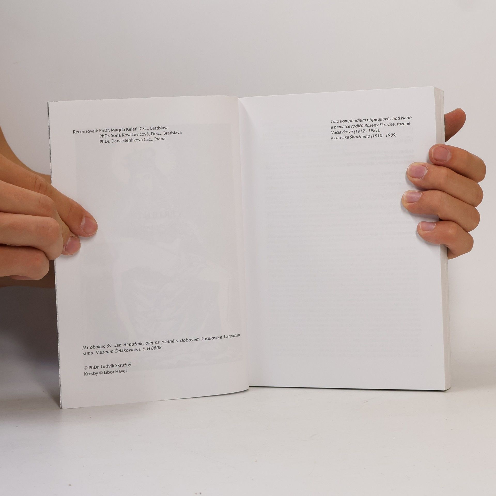 Ludvík Skružný Atributy vybraných biblických postav, světců a blahoslavených