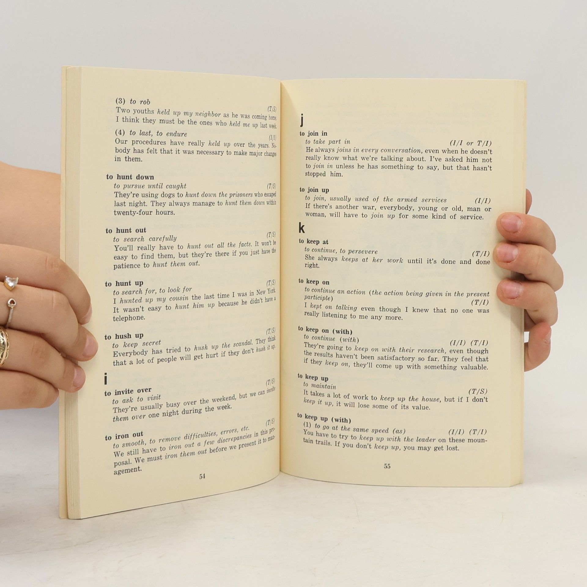 Eugene J. Hall Dictionary of Two Word Verbs for Students