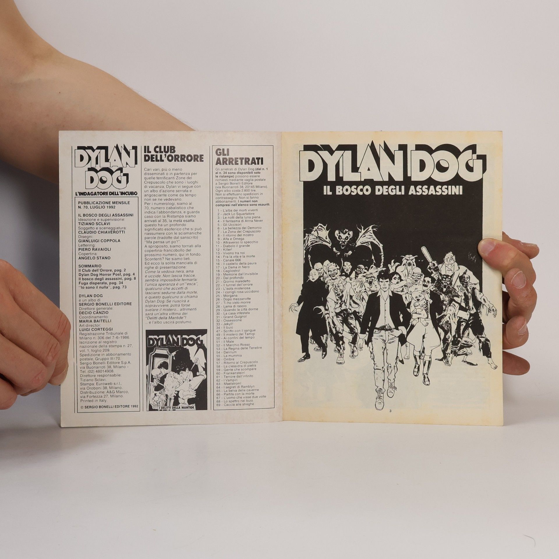 Kolektiv autorů Dylan Dog N. 70