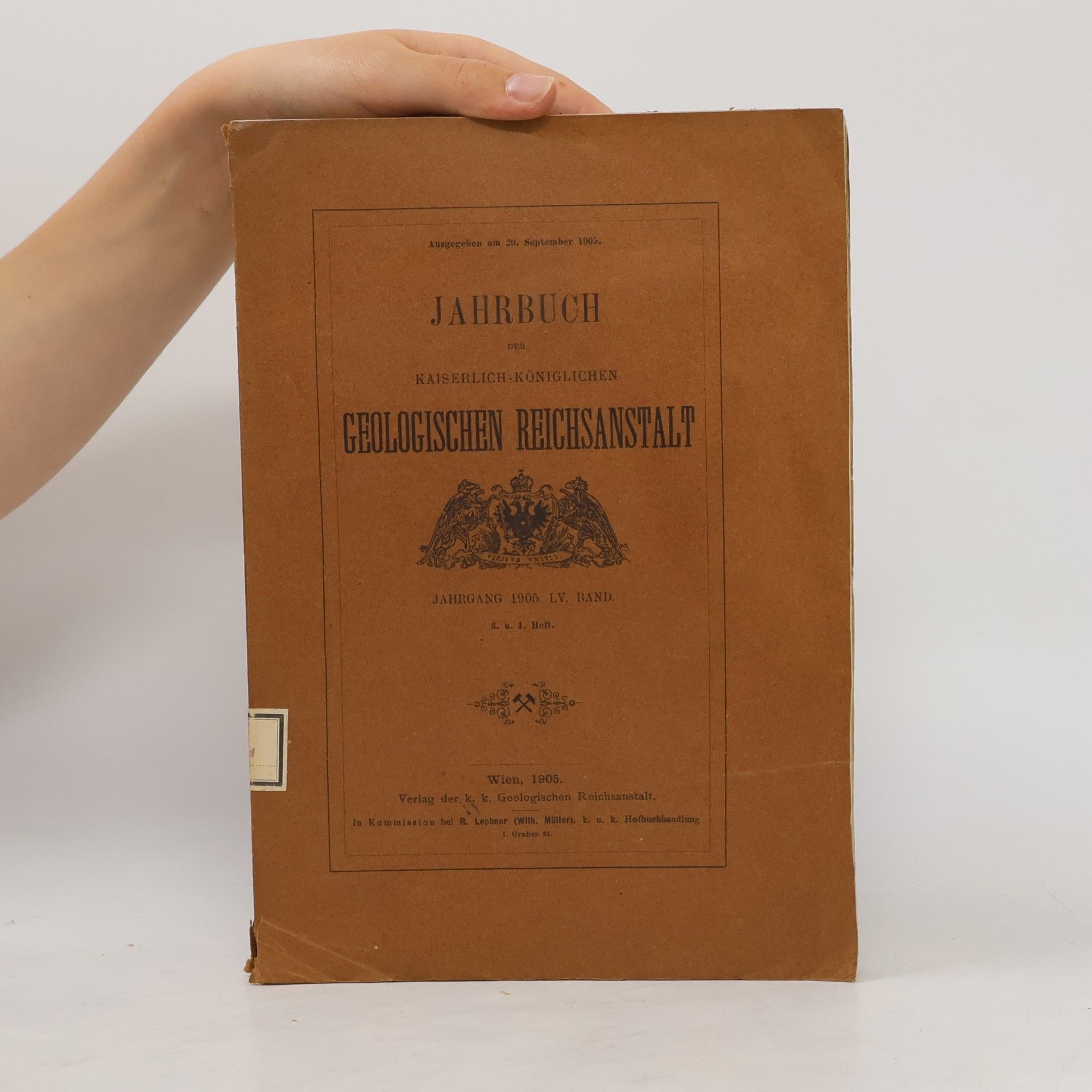 kolektiv Jahrbuch der kaiserlich-königlichen Geologischen Reichsanstalt