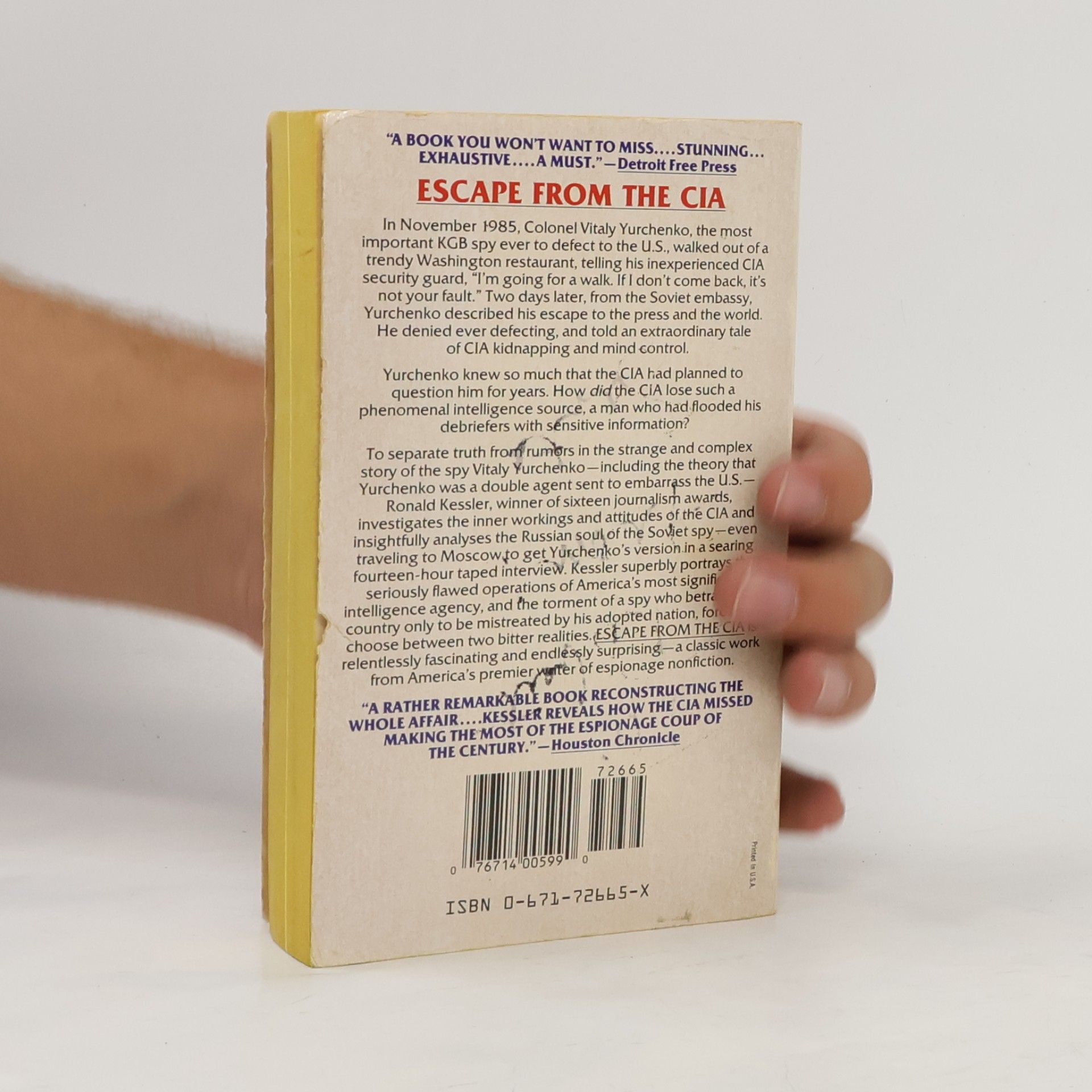 Ronald Kessler Escape from the CIA