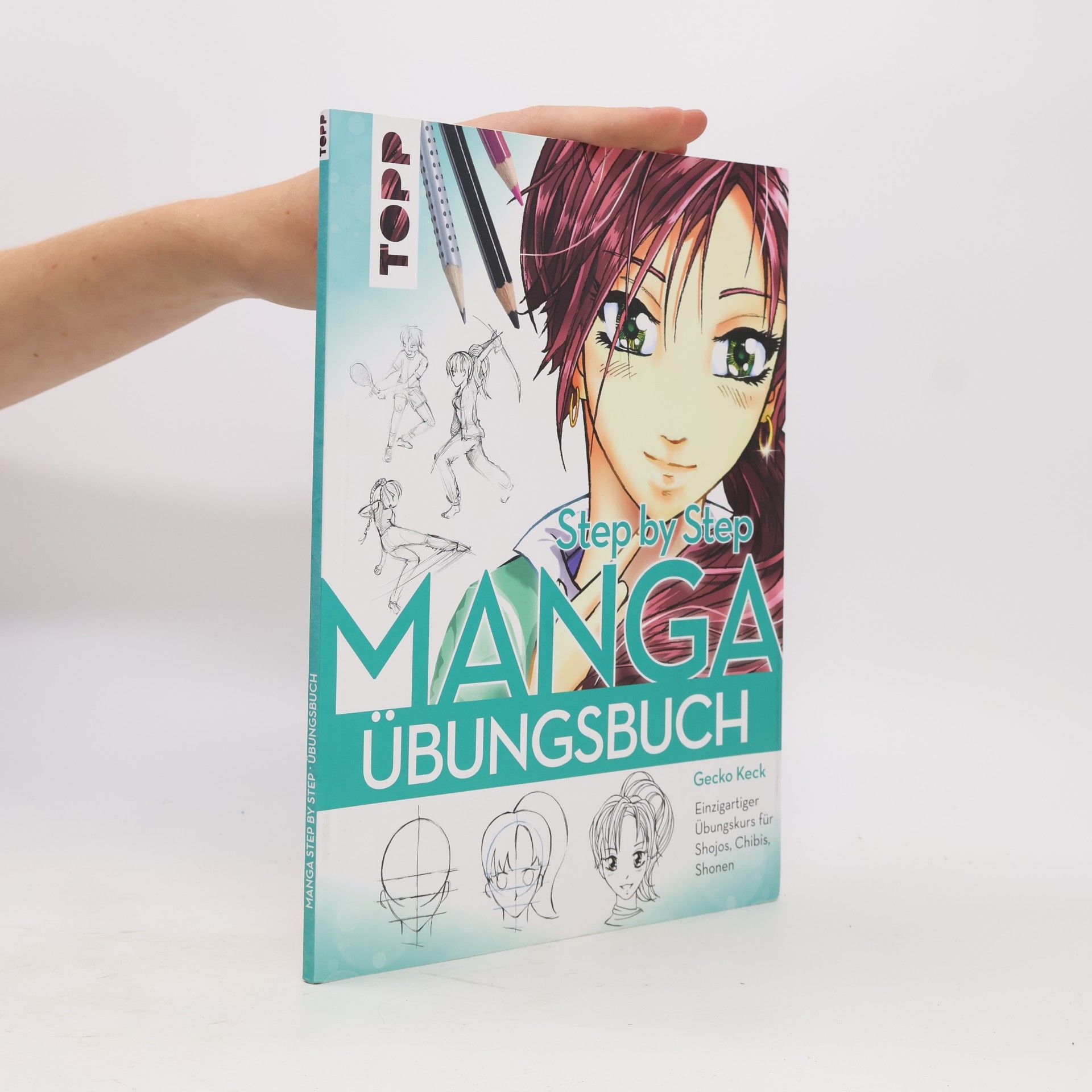 Gecko Keck Step by step Manga Übungsbuch