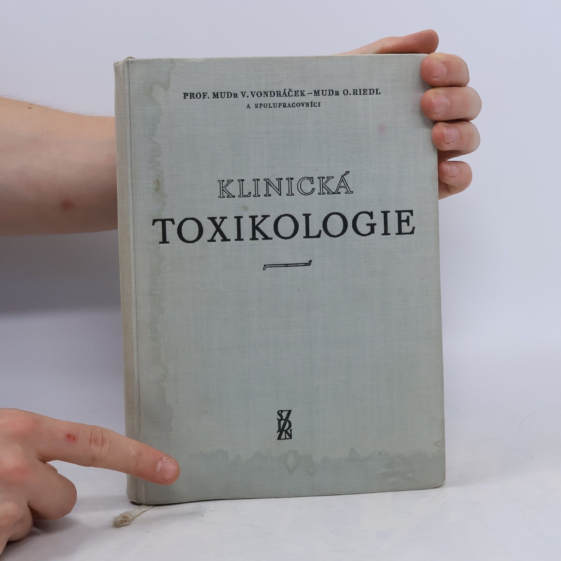 Vladimír Vondráček Klinická toxikologie