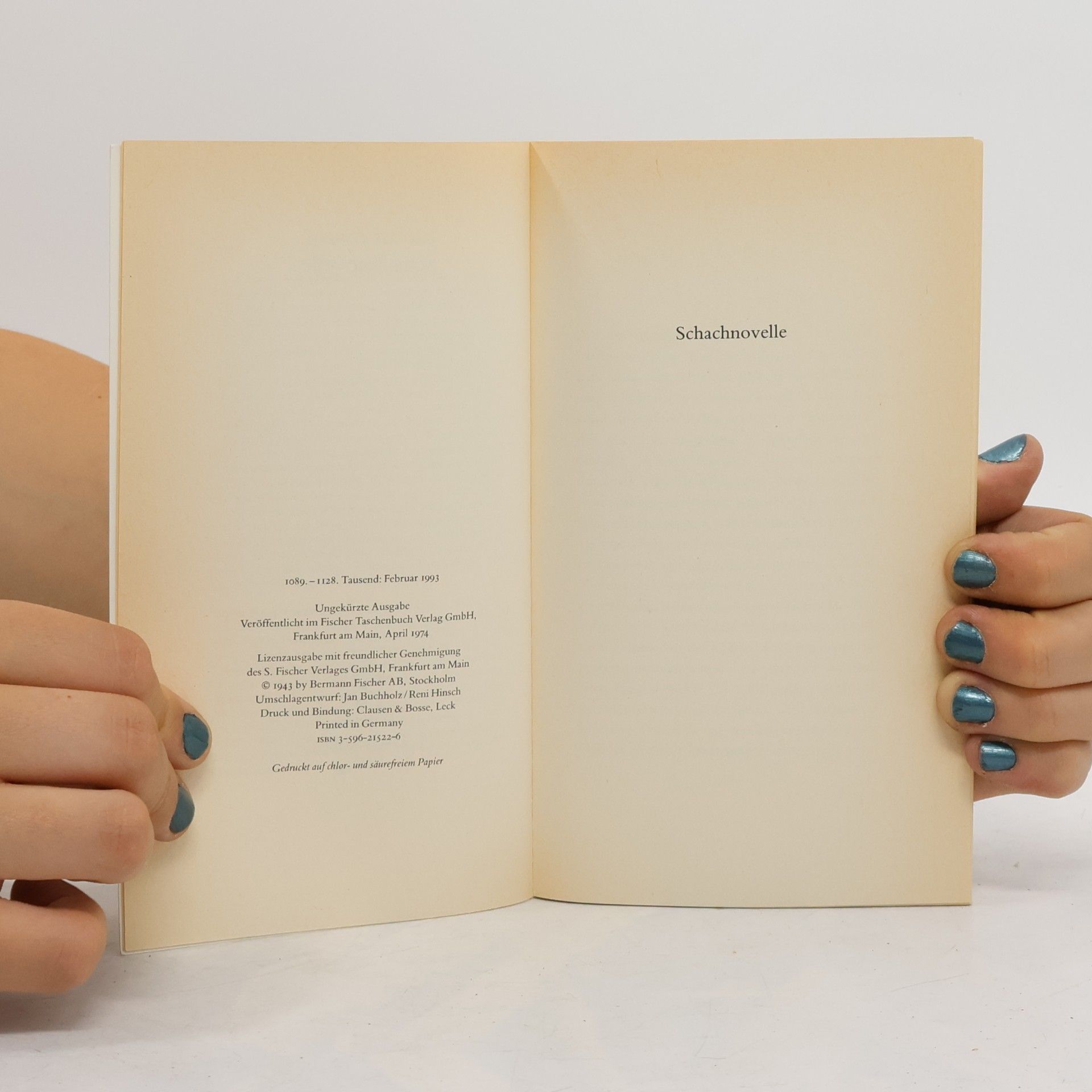 Stefan Zweig Schachnovelle