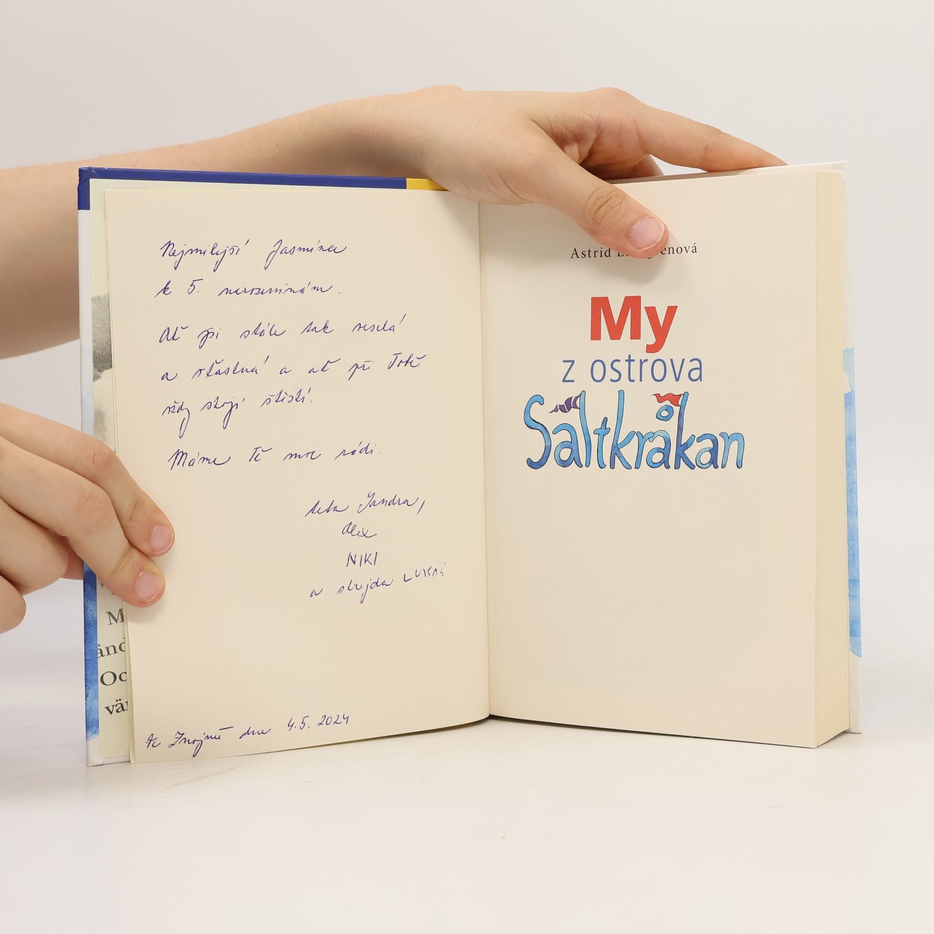 Astrid Lindgren My z ostrova Saltkråkan