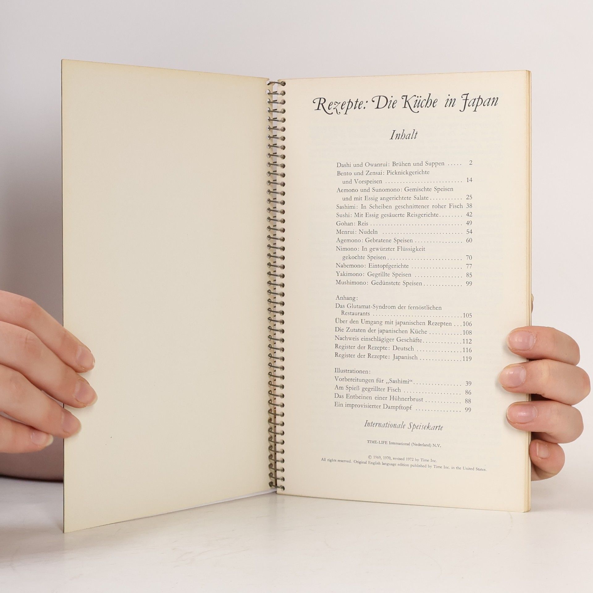 Various authors Rezepte. Die Küche in Japan