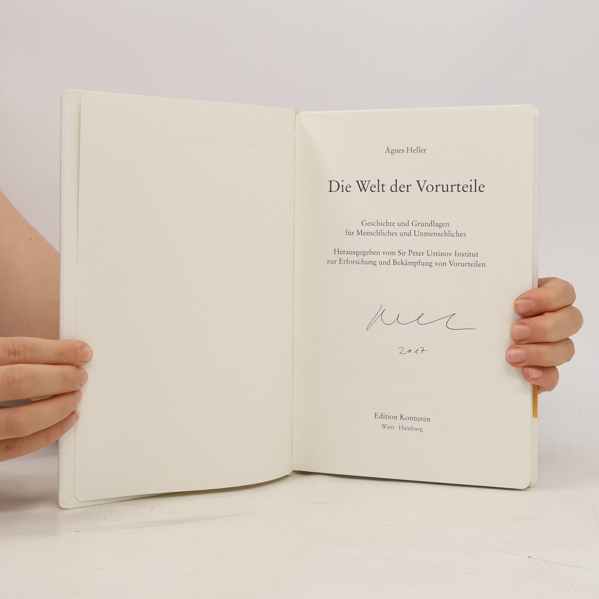 Ágnes Heller Die Welt der Vorurteile
