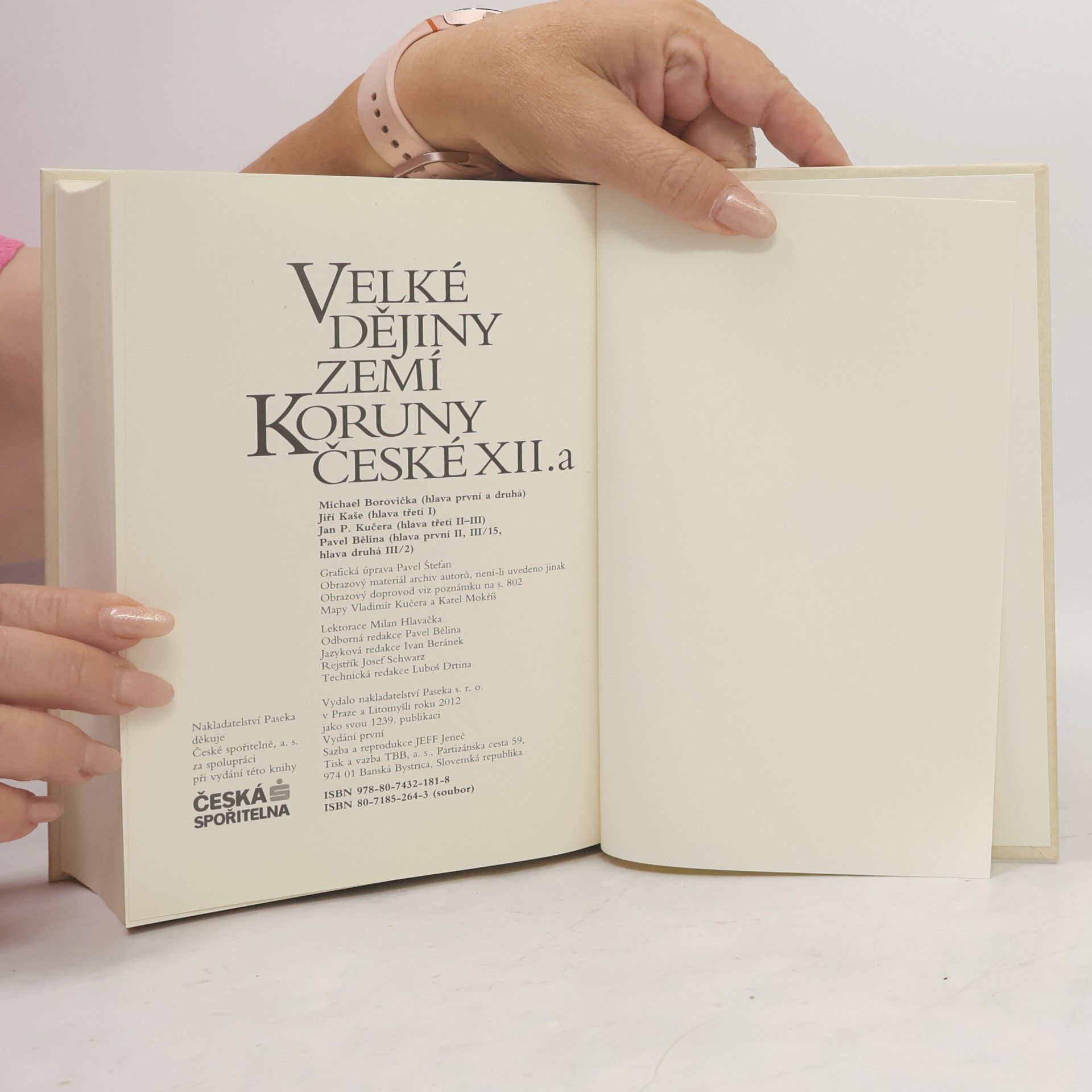 Michael Borovička Velké dějiny zemí Koruny české. Svazek XII.a, 1860–1890