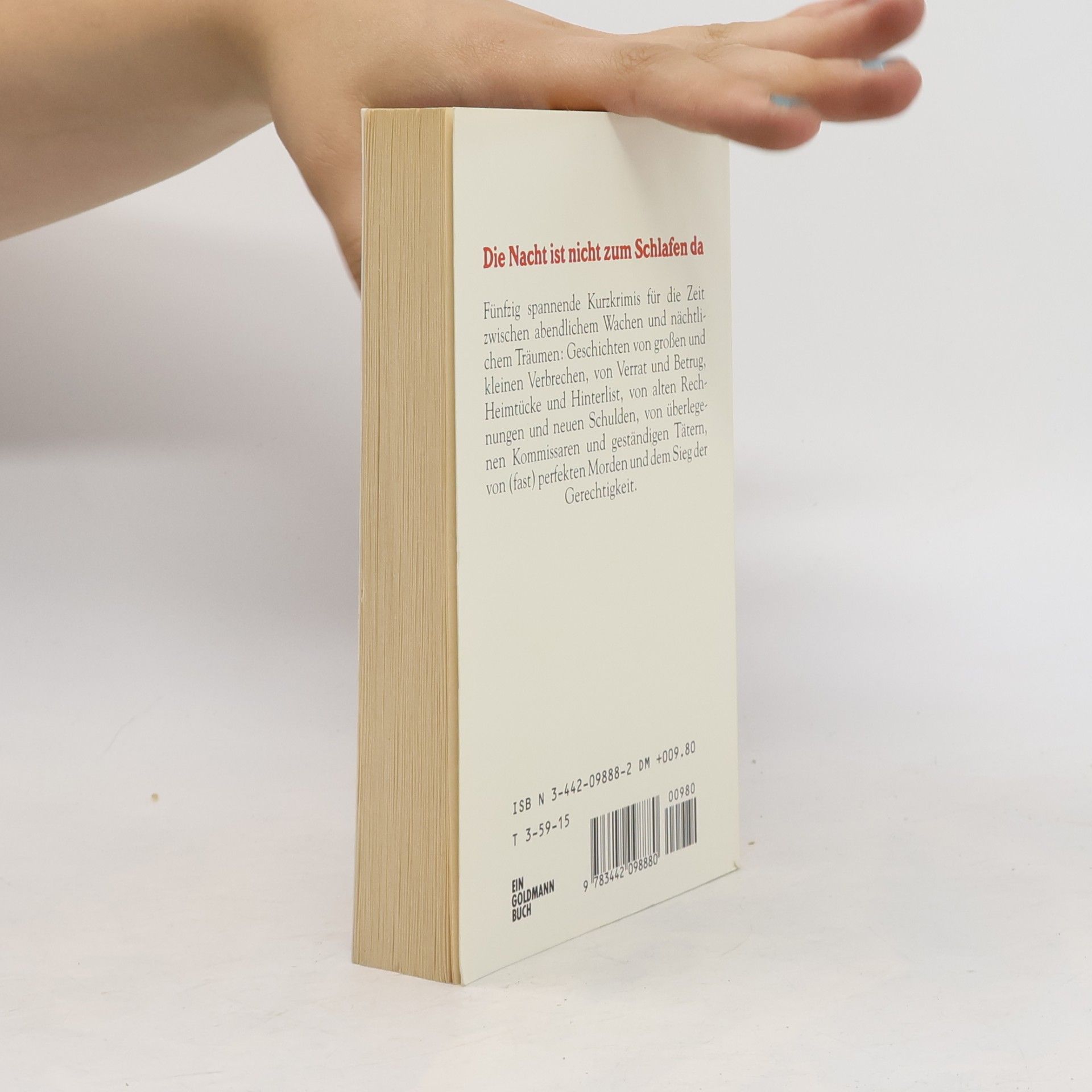 Various authors Die Nacht ist nicht zum Schlafen da