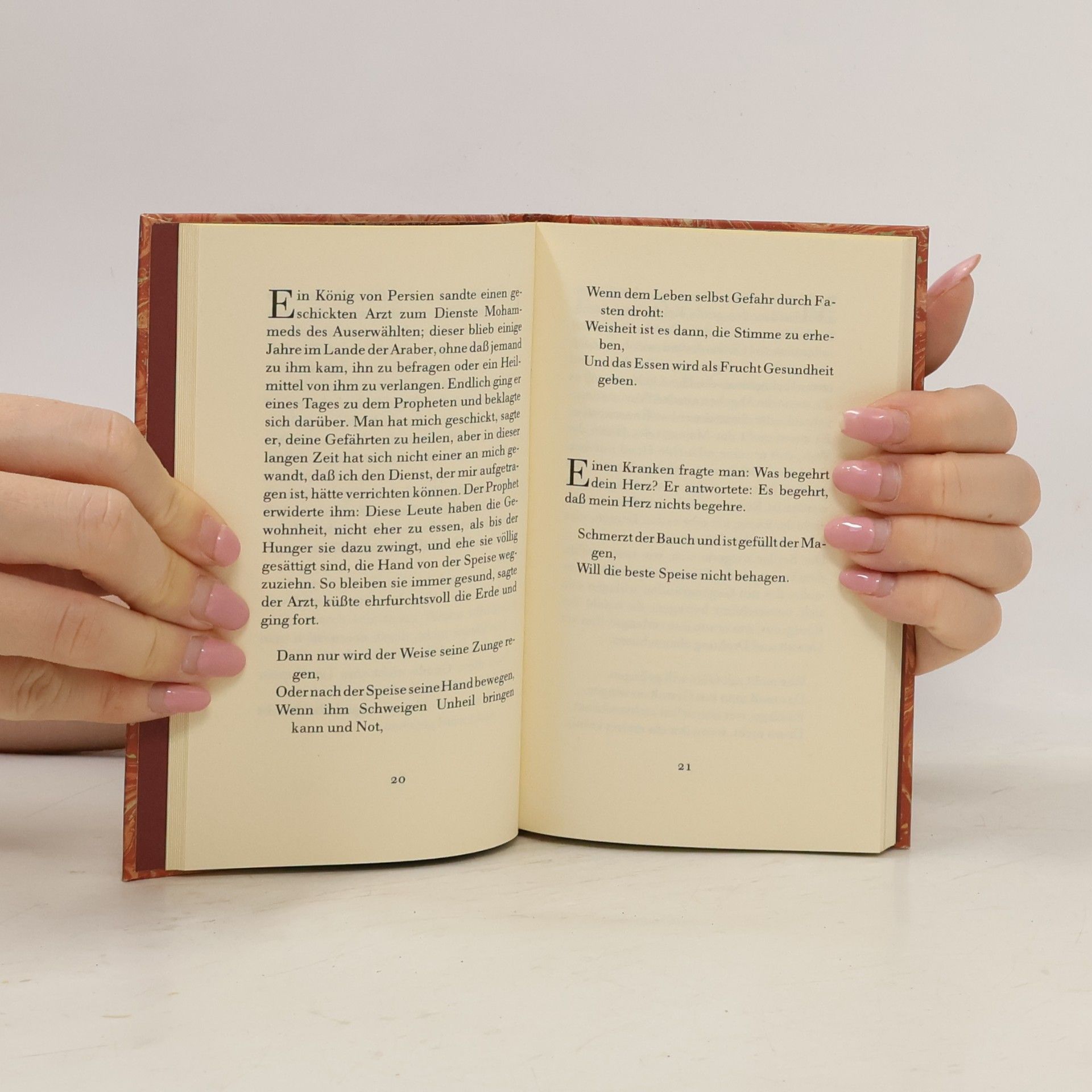 Saadi von Schiras Aus dem Rosengarten. Die schönsten Lehrgeschichten des grossen persischen Dichters und Mystikers