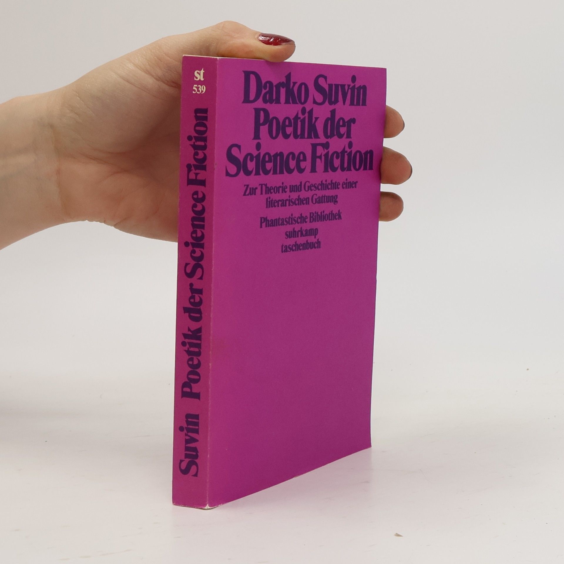 Darko Suvin Poetik der Science-fiction