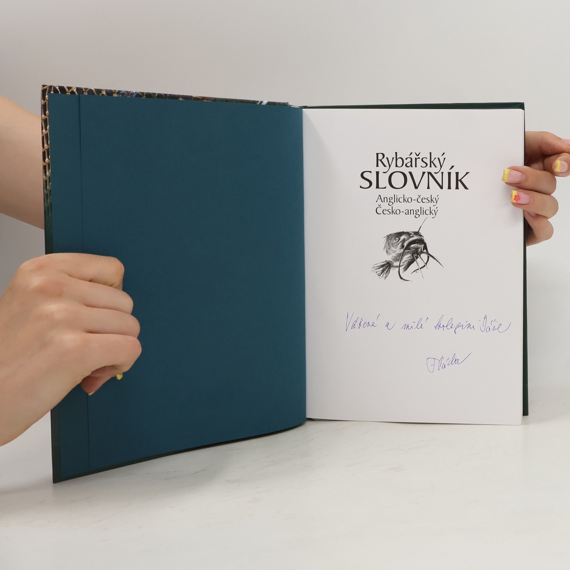 František Vácha Rybářský slovník Anglicko-český Česko-anglický