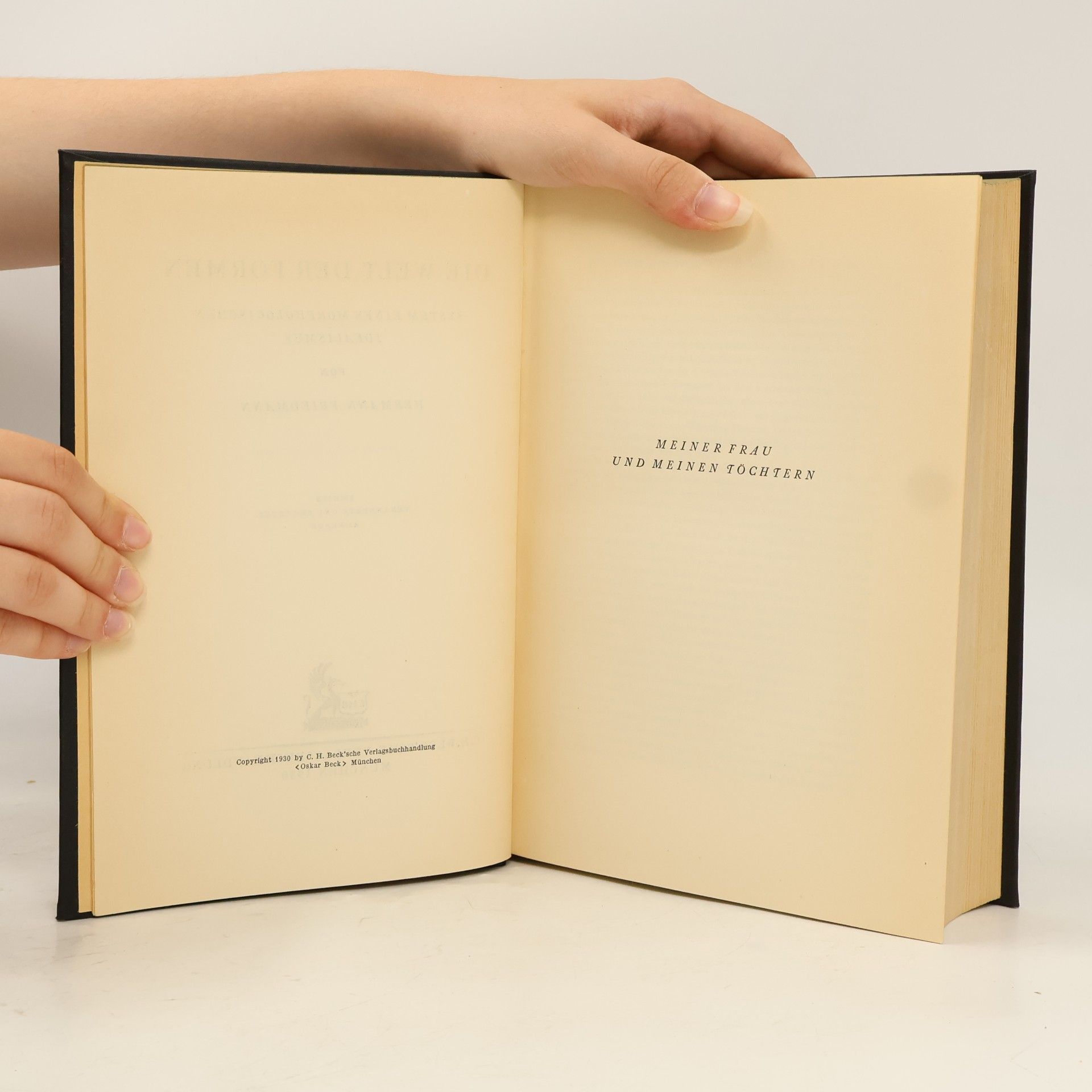 Hermann Friedmann Die Welt der Formen