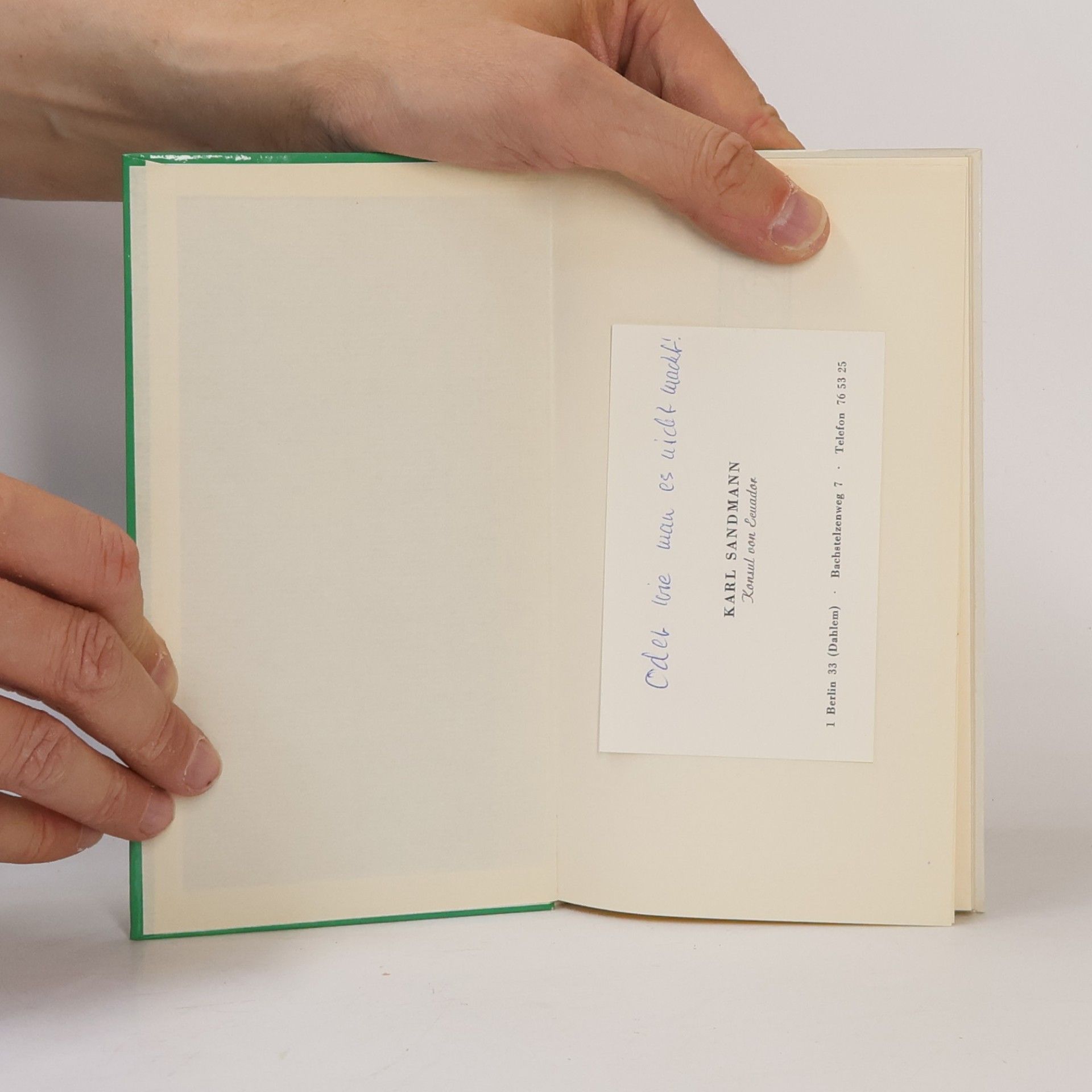 Kurt Meyer-Eberhardt Brösl, der unkundige Jäger