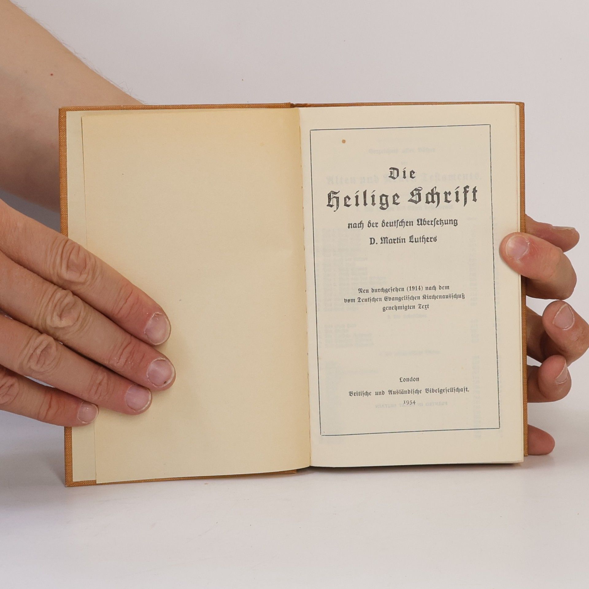 Martin Luther Die Heilige Schrift